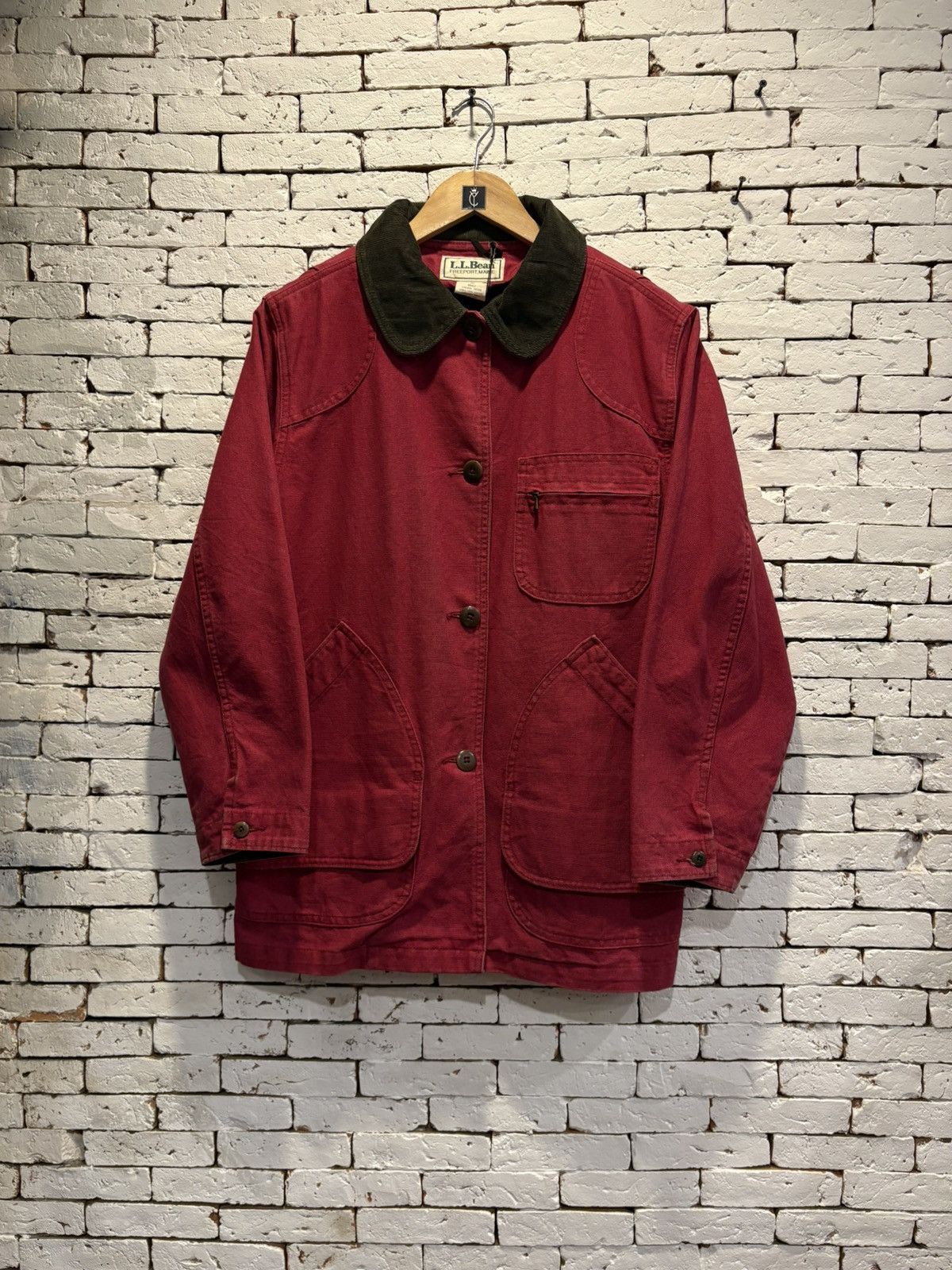 L.L. Bean Vintage 90s L.L.Bean Hunting Jacket Field Coat Size M / US 6-8 / IT 42-44 - 1 Thumbnail