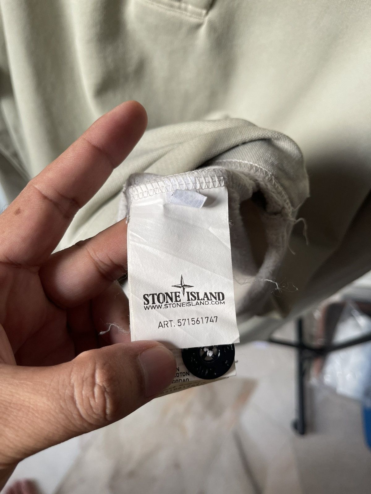 Stone Island Stone Island Two Button Henley Neck 11 Size US XXL / EU 58 / 5 - 13 Thumbnail