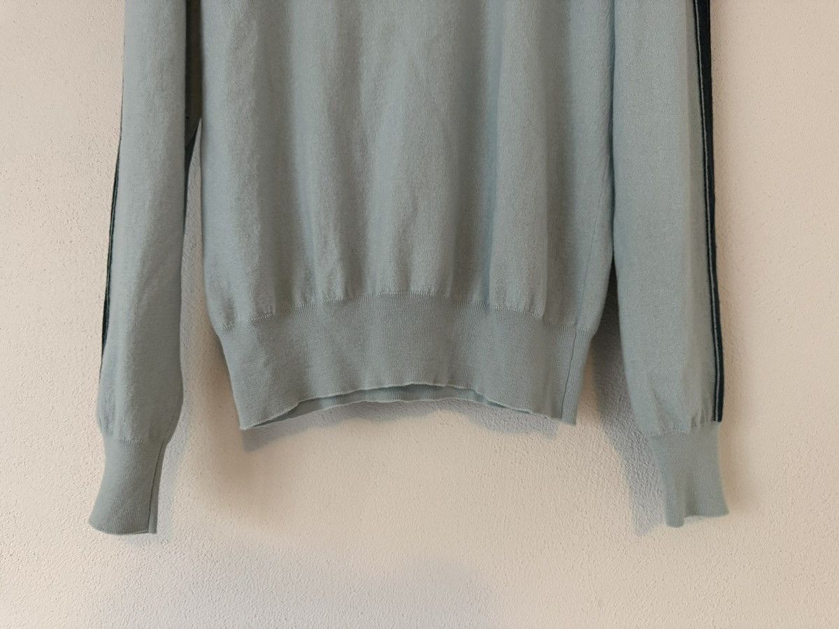 Hermes Cashmere Henley Knit with Contrast Shoulder Panels Size US M / EU 48-50 / 2 - 3 Thumbnail