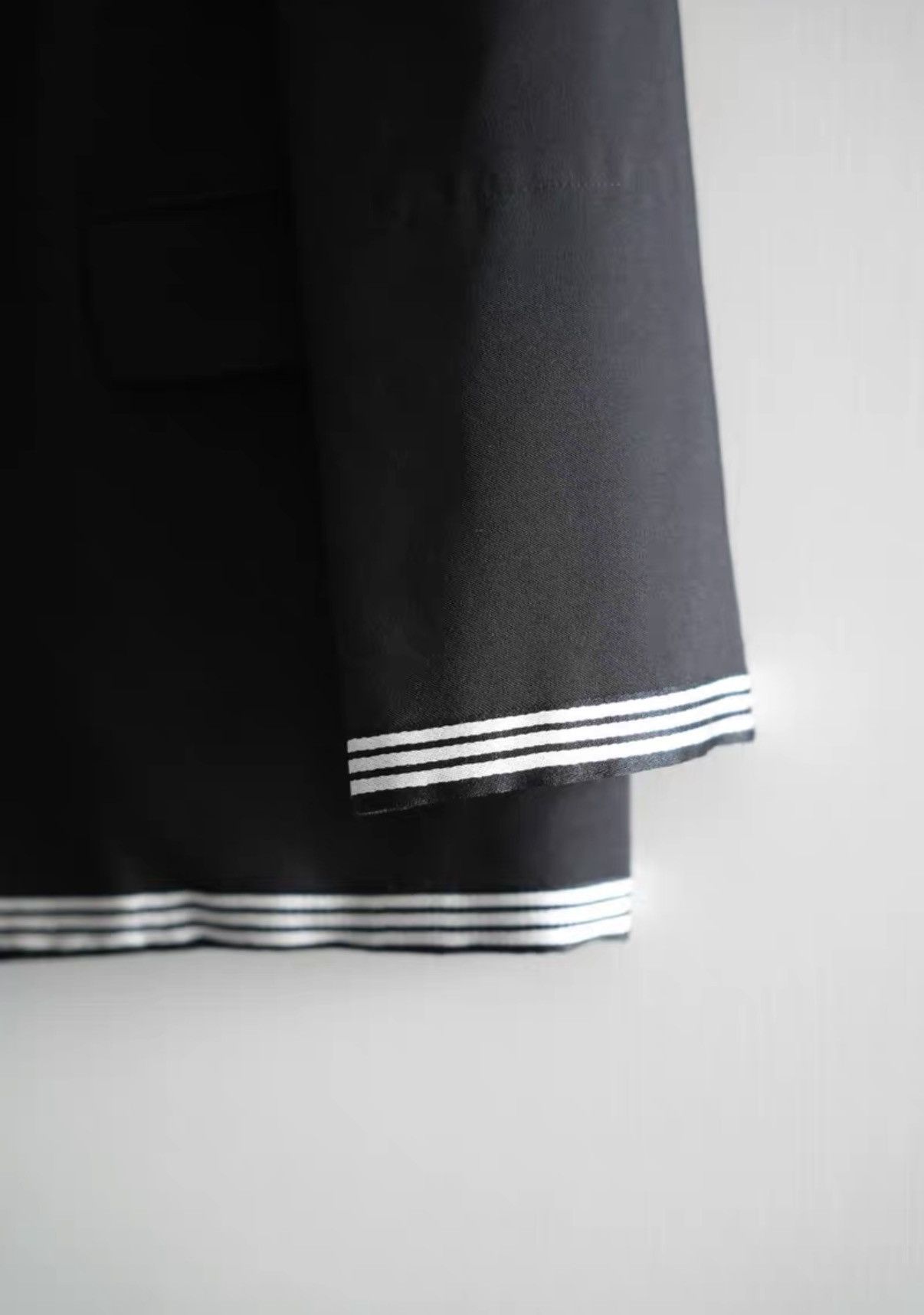 Yohji Yamamoto Yohji Yamamoto 02ss Silk White Stripe Suit K4 Size US L / EU 52-54 / 3 - 4 Thumbnail