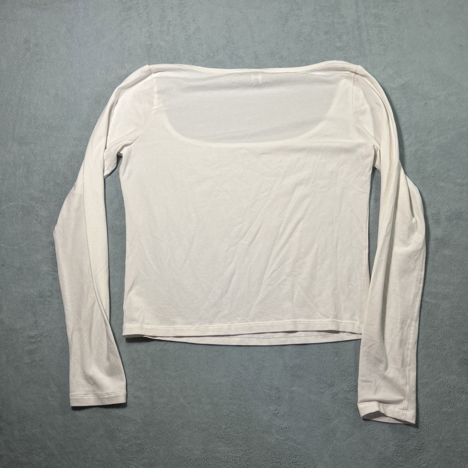 SKIMS Skims Scoop Neck Top Womens Large Shirt Round Base Layer Size L / US 10 / IT 46 - 13 Thumbnail