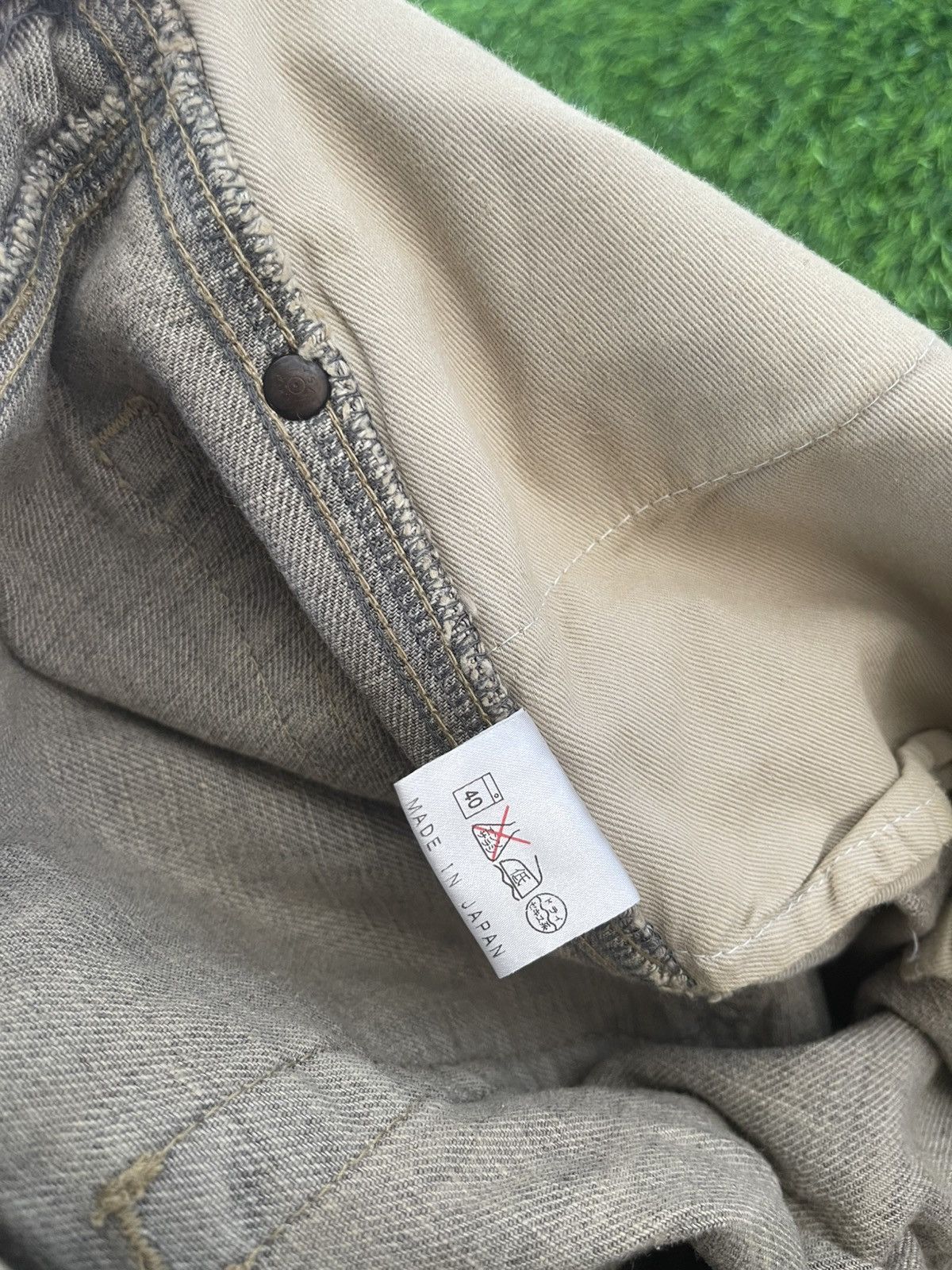 Morgan Homme Vintage’90s🔥MORGAN HOMME🔥Distressed Flared Denim Washed Size US 33 - 17 Thumbnail