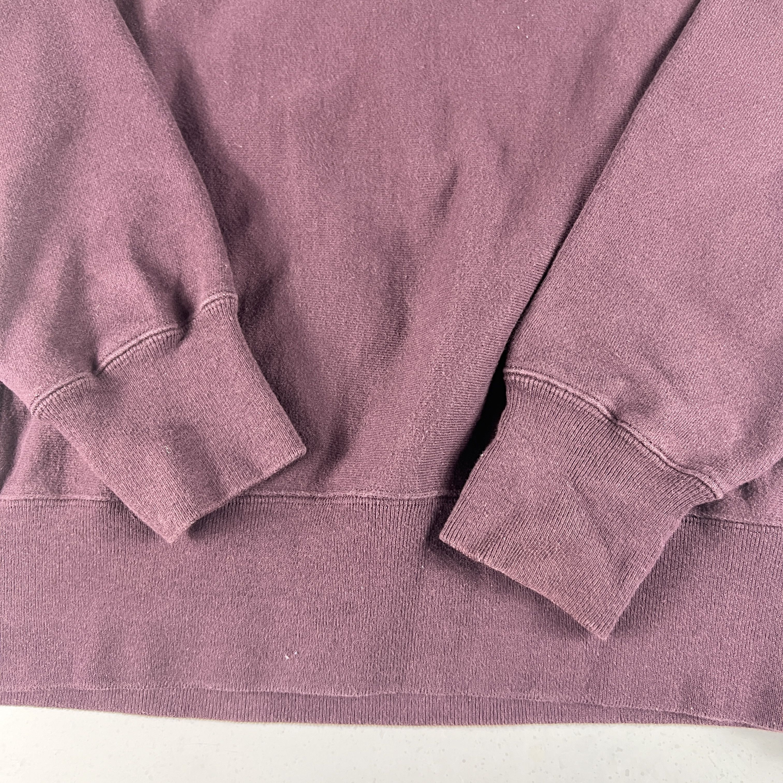 Champion × Vintage Y2K Champion Reverse Weave Sweatshirt Purple Logo Crewneck Size US M / EU 48-50 / 2 - 3 Thumbnail