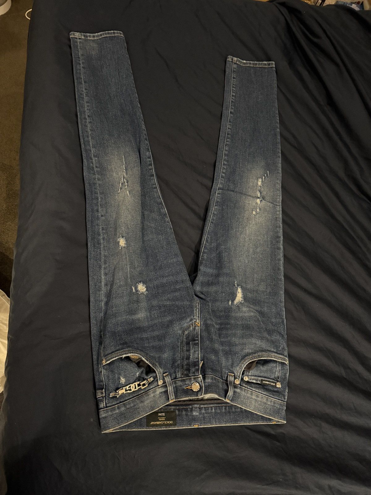 Dolce & Gabbana Dolce and Gabbana slim fit jeans Size US 38 / EU 54 - 1 Thumbnail