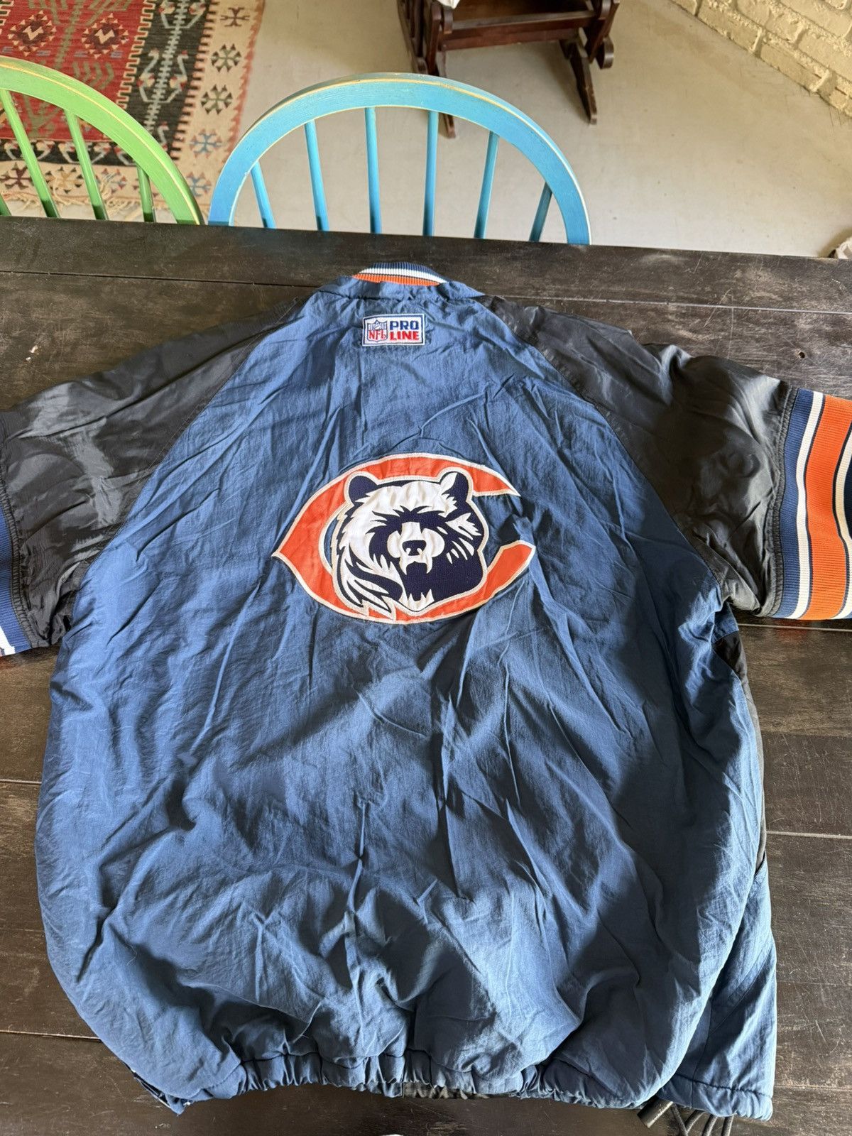NFL Vintage Bears Starter jacket Size US XL / EU 56 / 4 - 4 Thumbnail