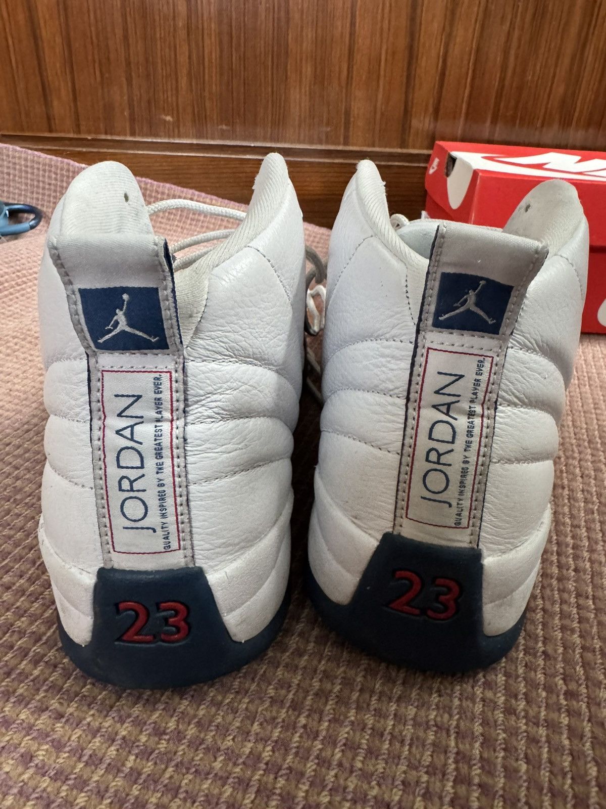 Jordan Brand Jordan 12 French Blue Size US 8.5 / EU 41-42 - 5 Thumbnail