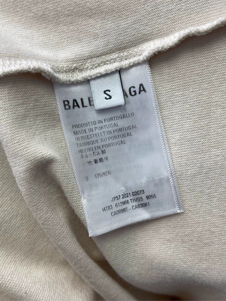 Balenciaga Balenciaga Alphabet Logo Print Round Neck Short Sleeve T-S Size US S / EU 44-46 / 1 - 6 Thumbnail