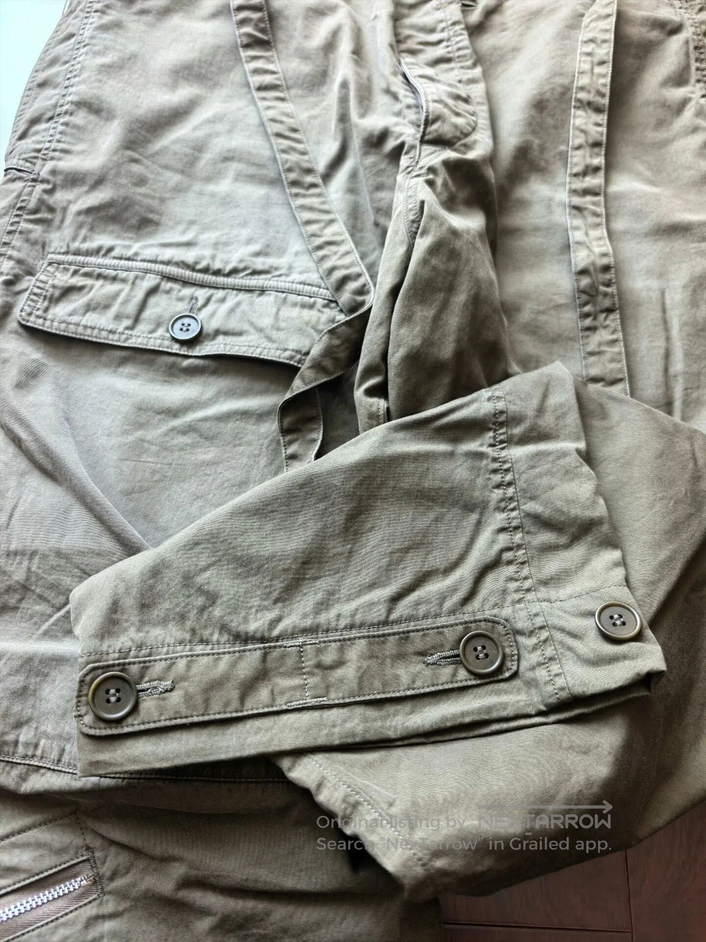 Visvim visvim northrop olive green cargo pants. Size US 34 / EU 50 - 6 Thumbnail