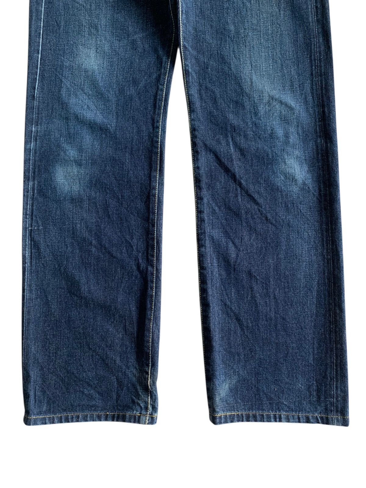 KOJIMA GENES KOJIMA SELVEDGE BUTTON FLY FADED JAPANESE DISTRESSED DENIM Size US 30 / EU 46 - 13 Thumbnail
