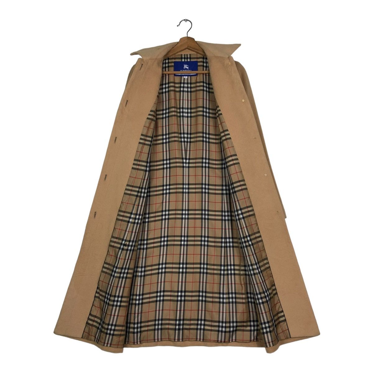 Burberry 🔥VINTAGE BURBERRY LONDON BLUE LABEL WOOL NOVA CHECK Size XS / US 0-2 / IT 36-38 - 14 Thumbnail