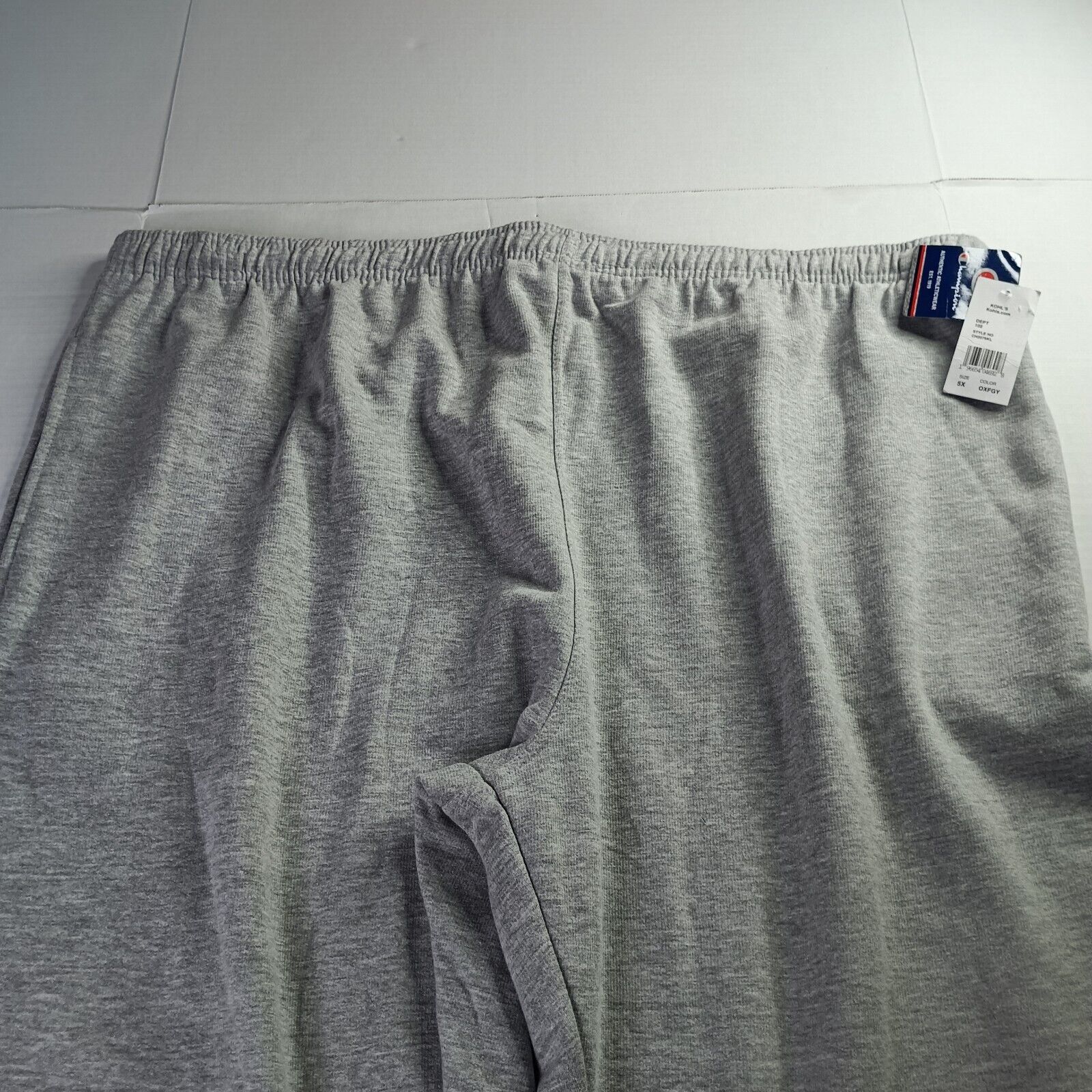 Champion Champion Sweatpants Men 5XL Gray Mediumweight Logo Spell Out Size US 44 / EU 60 - 5 Thumbnail