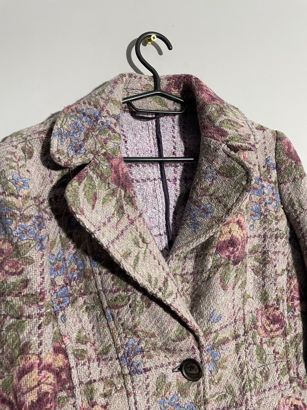 Etro Etro Milano Floral Knit wool blazer Size L / US 10 / IT 46 - 6 Thumbnail