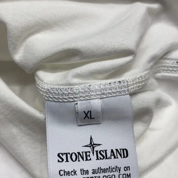 Stone Island Stone Island Logo Round Neck Short Sleeve Tshirt -2506 Size US XL / EU 56 / 4 - 2 Thumbnail