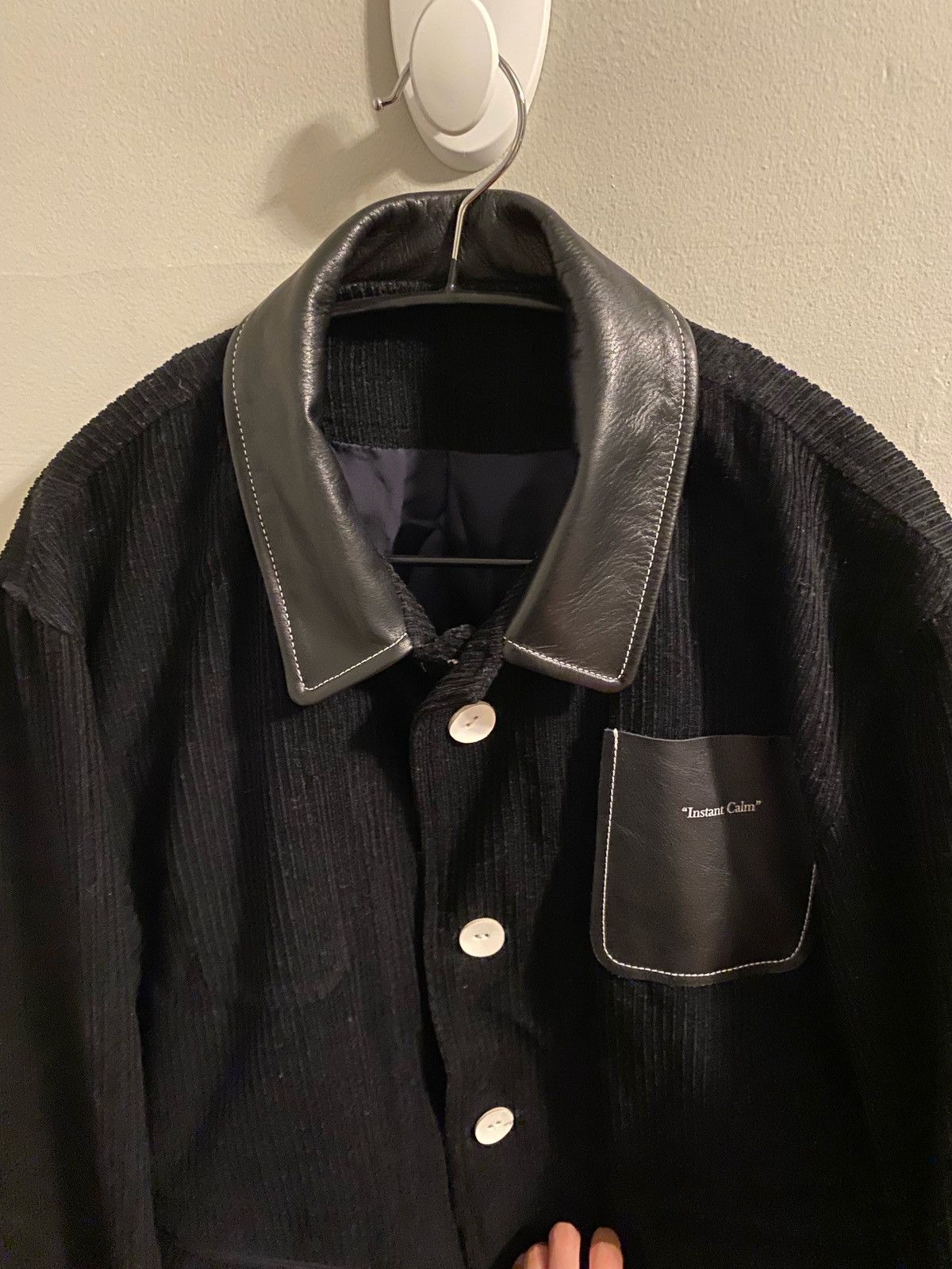 Undercover 16aw instant calm wool corduroy cow leather jacket Size US L / EU 52-54 / 3 - 5 Thumbnail