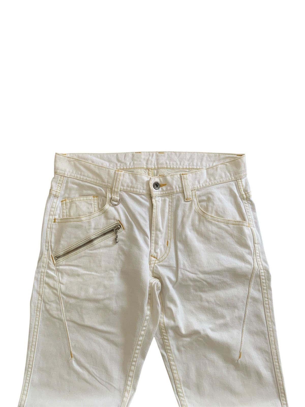 HIDEAWAYS Hideaways Nicole Club Zipper Flared Jeans Size US 32 / EU 48 - 3 Thumbnail
