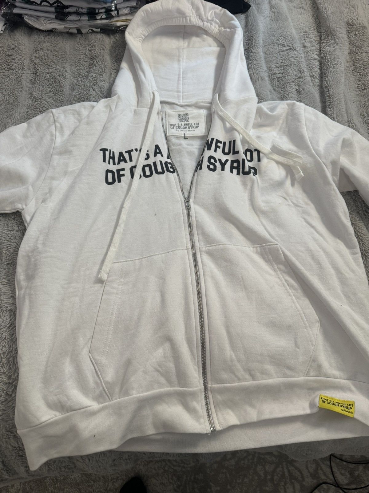 Alocs classic zip up brand new size large
