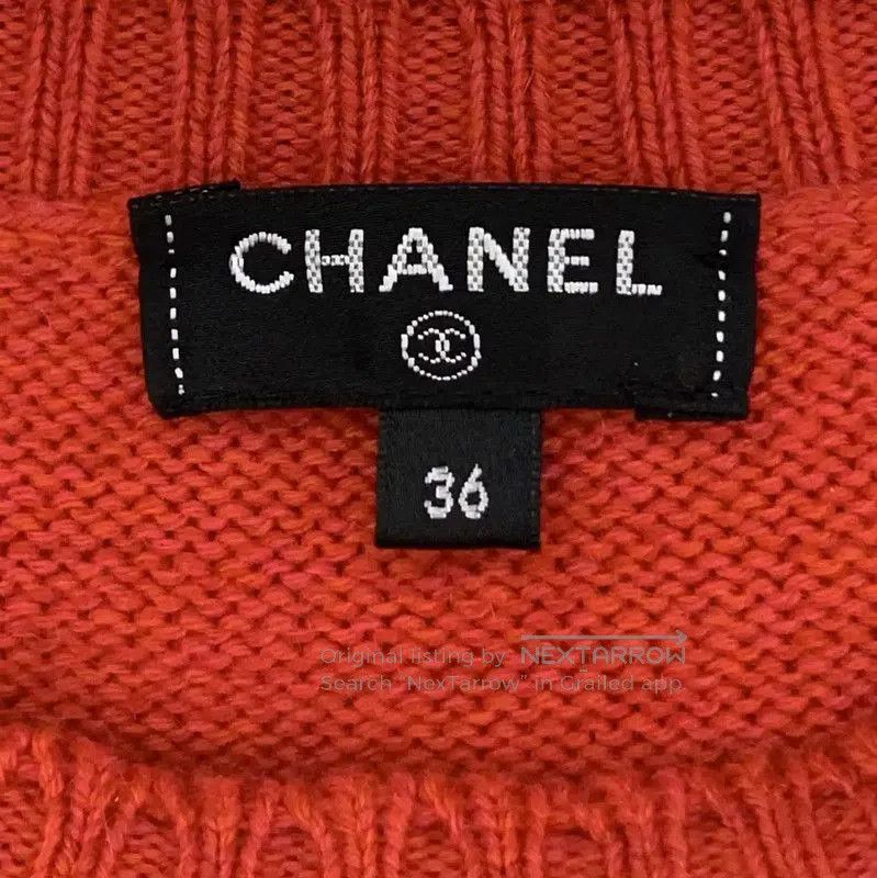 Chanel Chanel Red Cashmere Dress for Women . Size XXS / US 00 / IT 34 - 6 Thumbnail