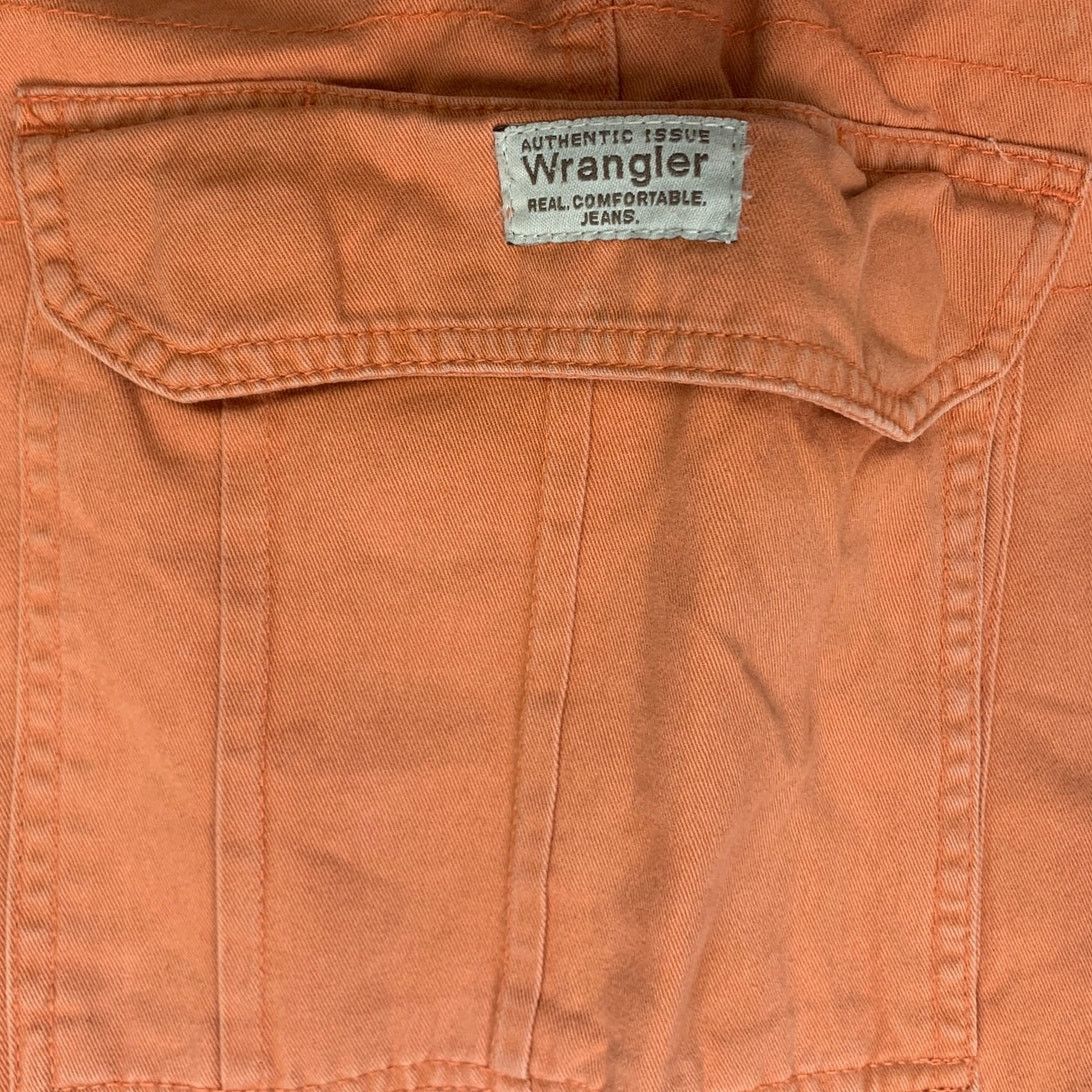 Wrangler Wrangler Mens Size 40 Orange Bermuda Cargo Shorts w Pockets Size US 38 / EU 54 - 5 Thumbnail
