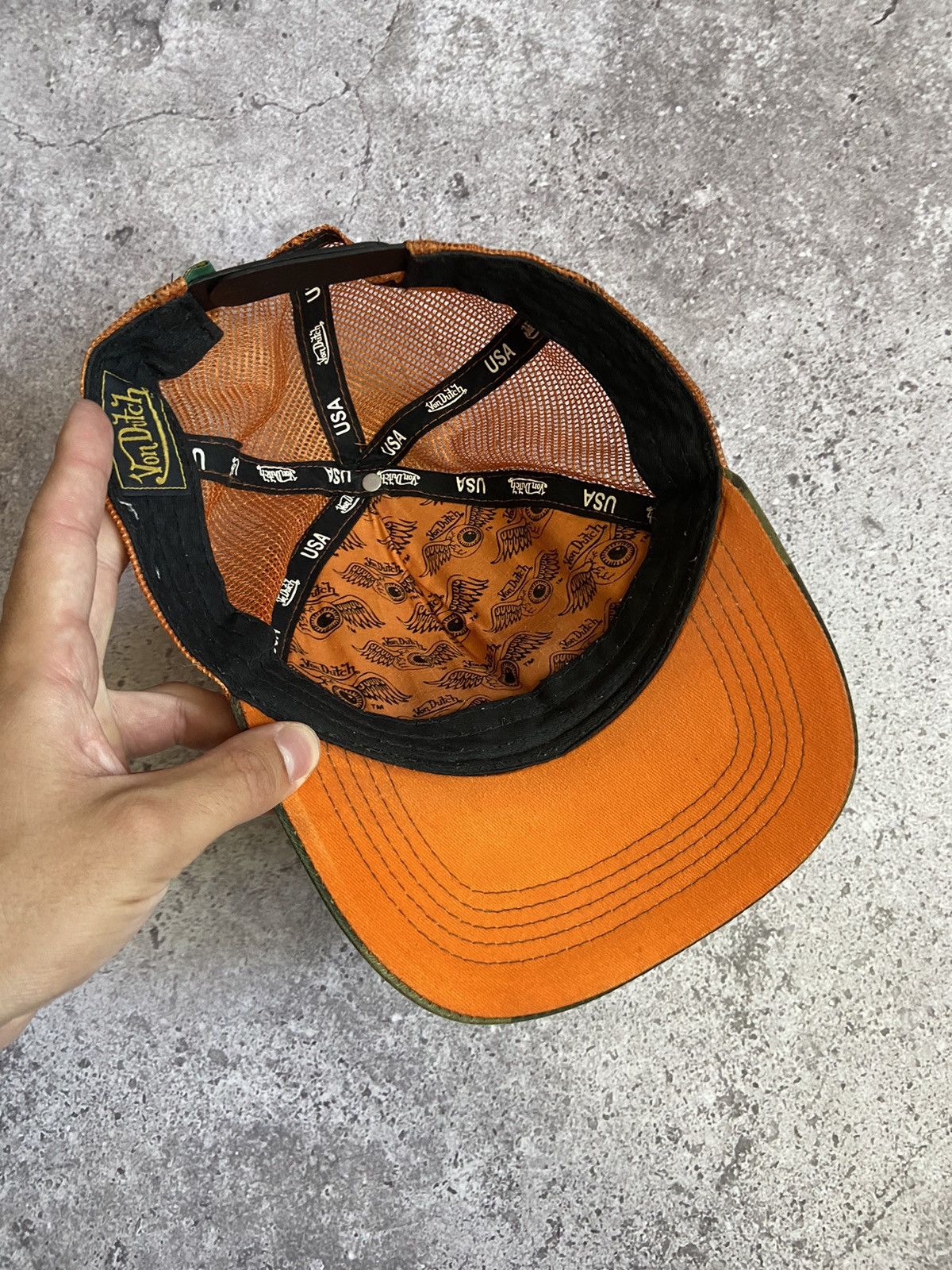 Von Dutch Vintage Y2K Von Dutch Camo Cap Size ONE SIZE - 4 Thumbnail