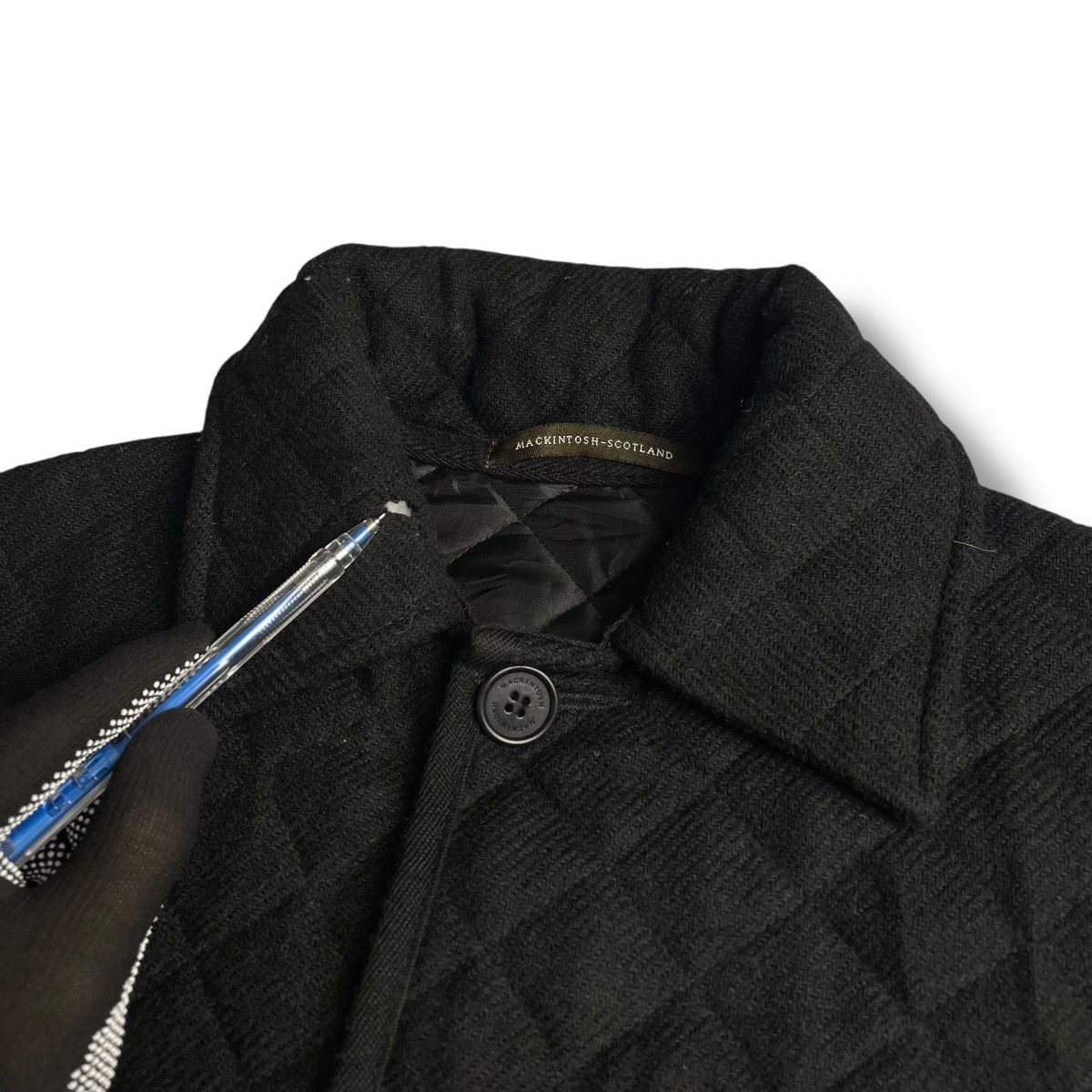 Mackintosh MACKINTOSH BUTTON UP QUILTED WOOL JACKET Size US M / EU 48-50 / 2 - 18 Thumbnail
