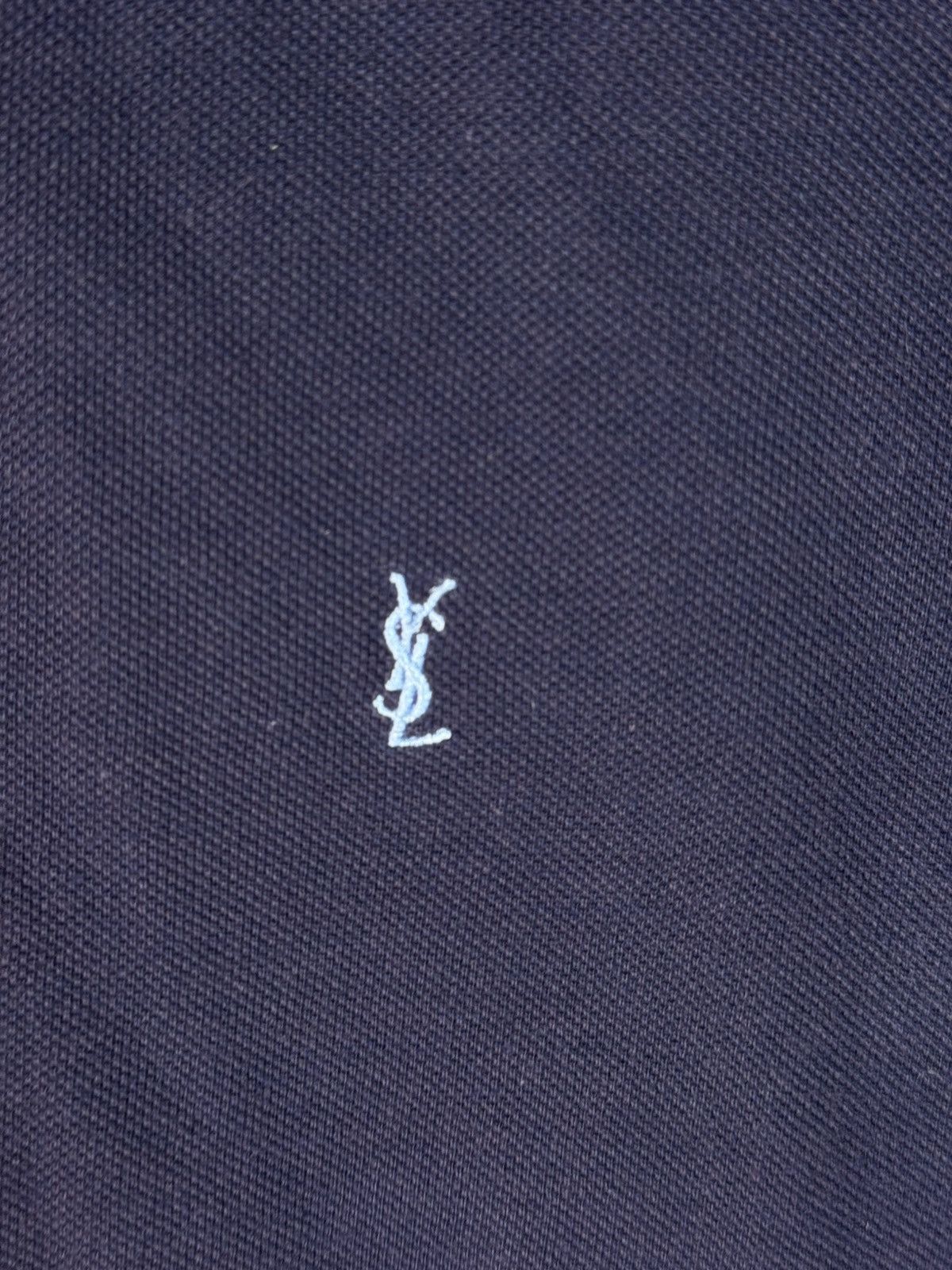 Yves Saint Laurent Navy YSL Polo Shirt Summer YSL T-shirt YSL Shirt Size US S / EU 44-46 / 1 - 3 Thumbnail
