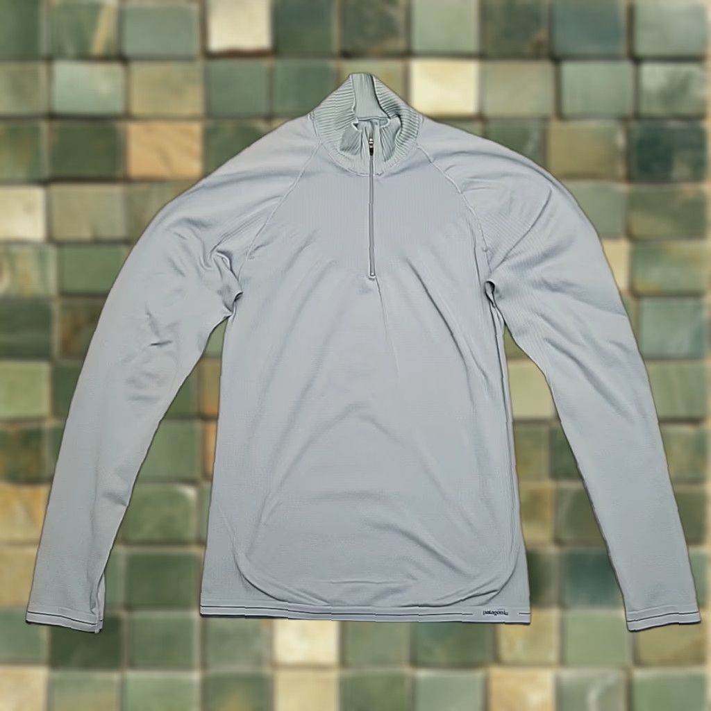 Patagonia VINTAGE Patagonia Shirt Mens Small Green 1/4 Zip Pullove Baselayer Outdoors Hiking Size US S / EU 44-46 / 1 - 1 Thumbnail