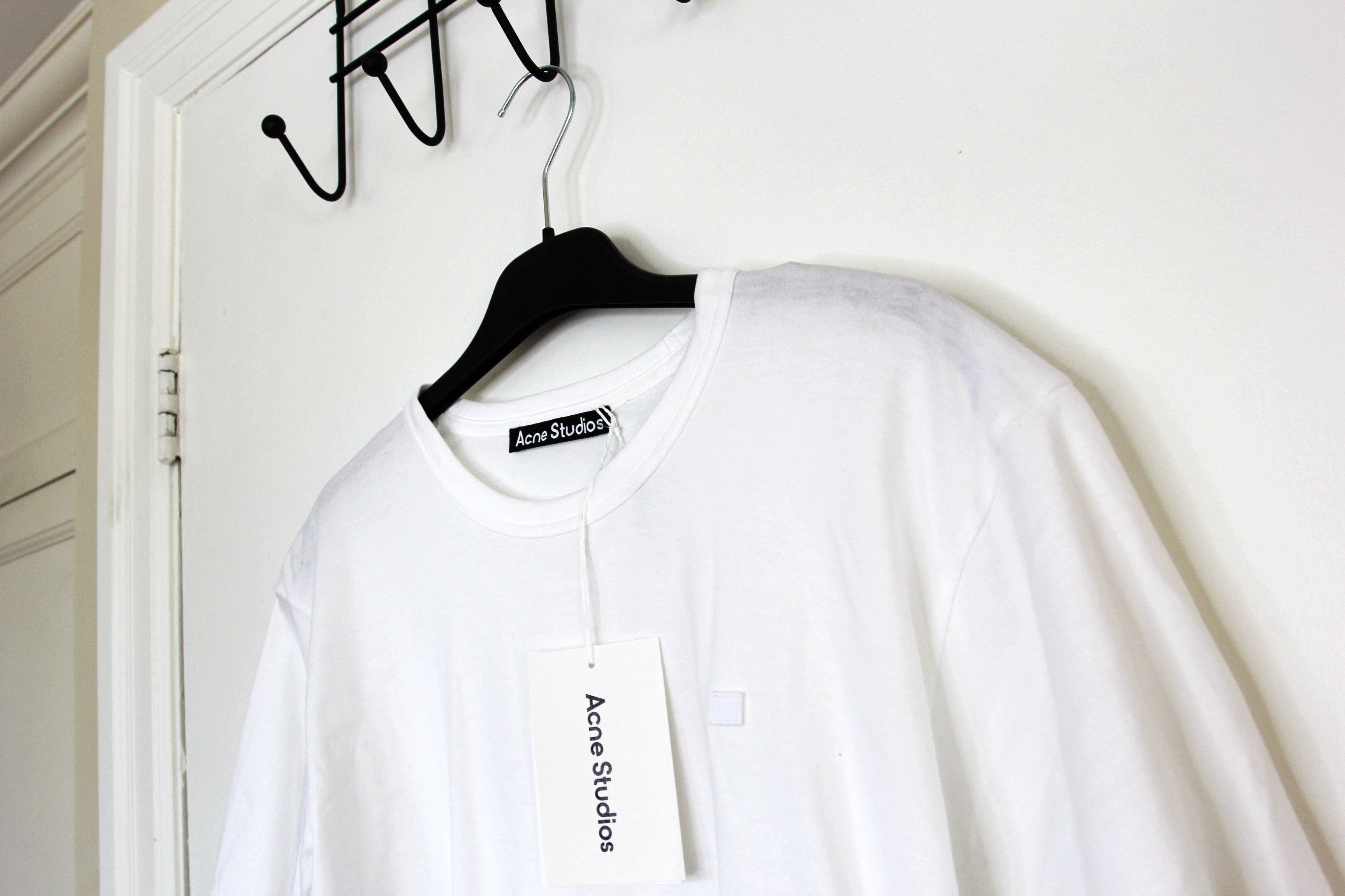 Acne Studios BNWT AW24 ACNE STUDIOS PATCH WHITE TSHIRT S Size US S / EU 44-46 / 1 - 4 Thumbnail