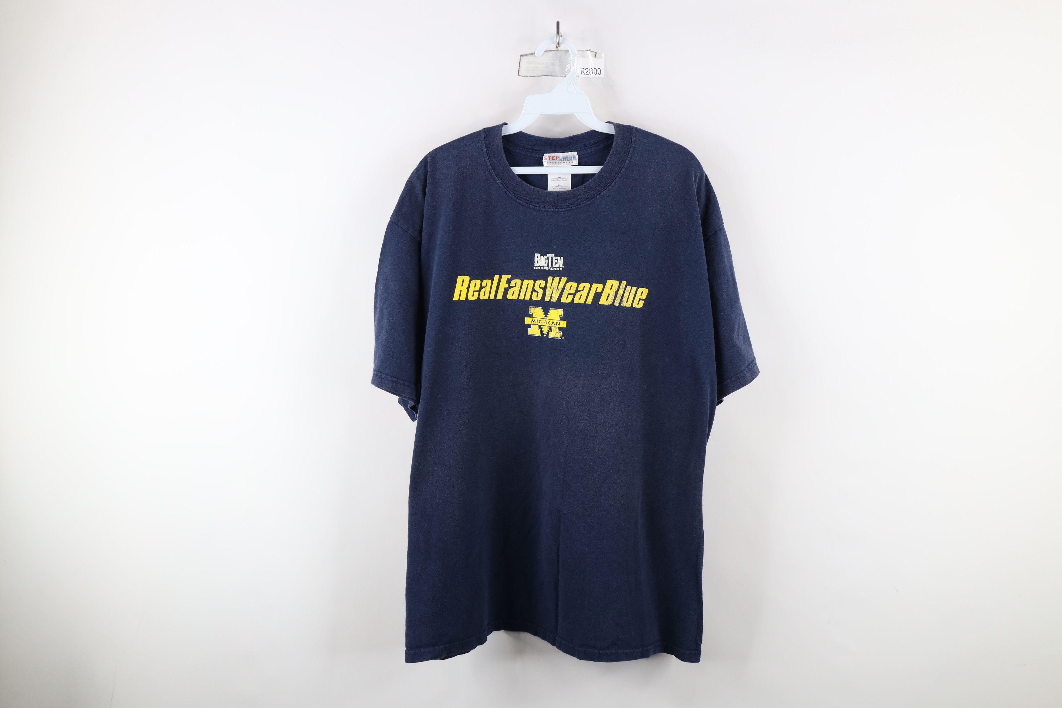 Vintage Vintage Spell University of Michigan Short Sleeve T-Shirt Size US XL / EU 56 / 4 - 1 Thumbnail