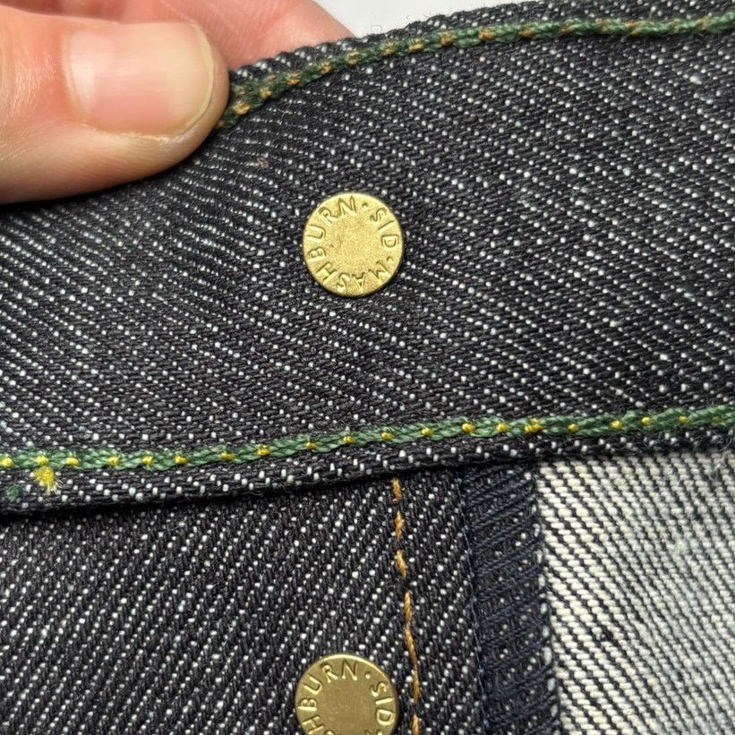Sid Mashburn $295 Sid Mashburn Japanese Selvedge Rigid Denim 34x32 Jeans Size US 34 / EU 50 - 7 Thumbnail