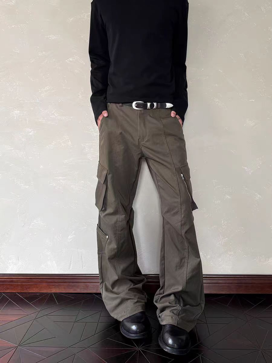 Jean Green Relaxed-Fit Cargo Pants Size US 30 / EU 46 - 2 Thumbnail