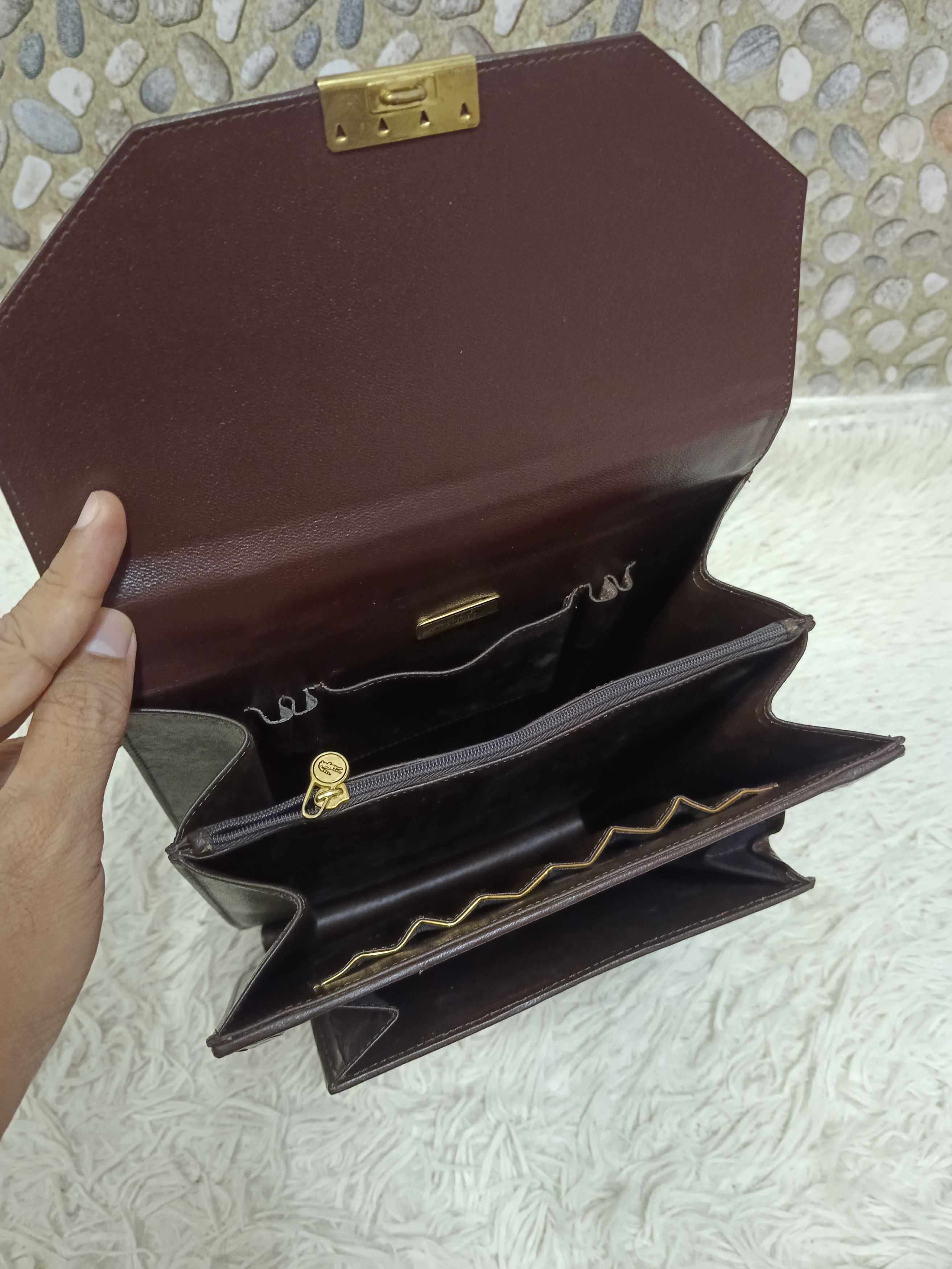 Leather GENUINE LEATHER CROC0DILE🐊SKIN Size ONE SIZE - 6 Thumbnail