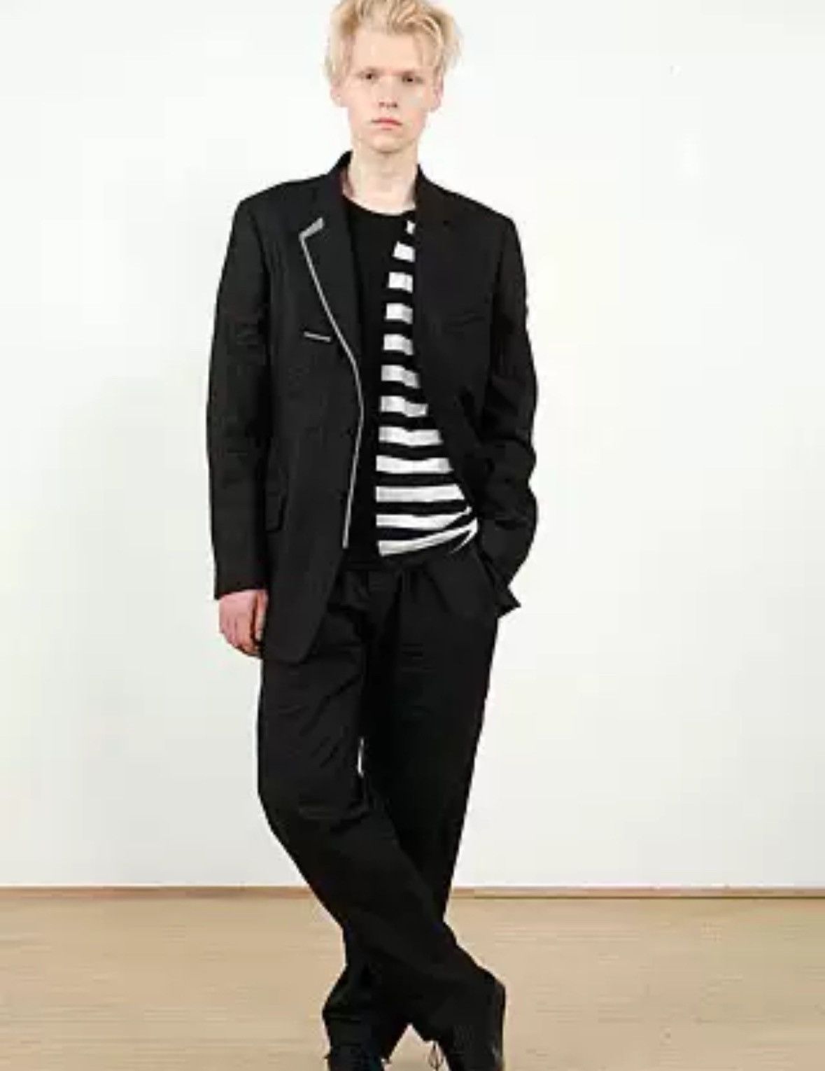 Yohji Yamamoto Yohji Yamamoto 10ss Kitano Takeshi suit 2412-Nextarrow Size US M / EU 48-50 / 2 - 8 Thumbnail