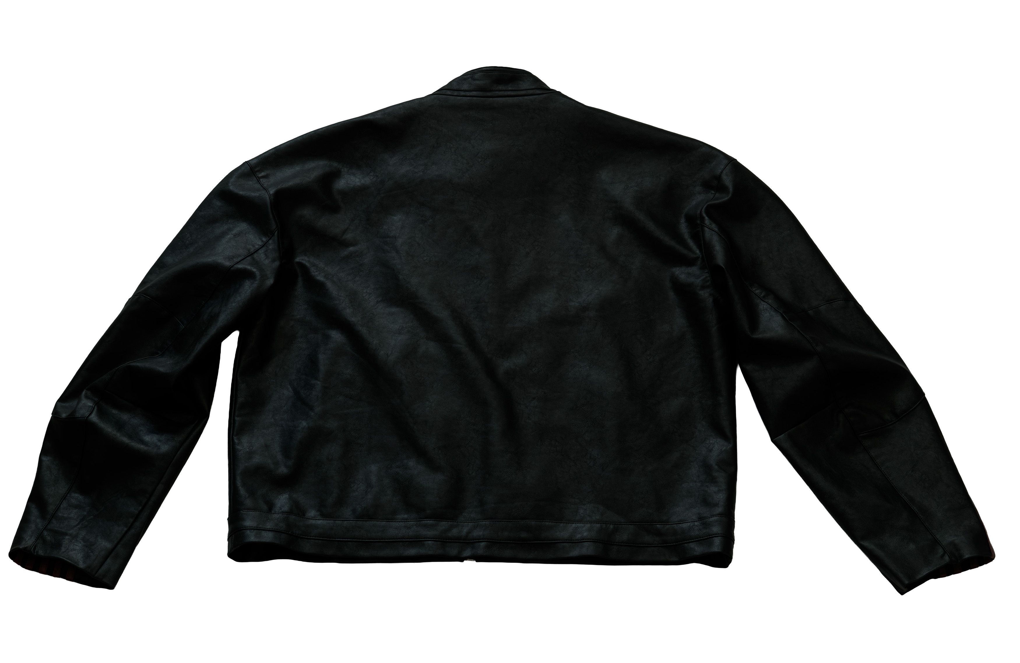 Other Vintage Leather Racing Jacket Red Stripes Size US M / EU 48-50 / 2 - 5 Thumbnail