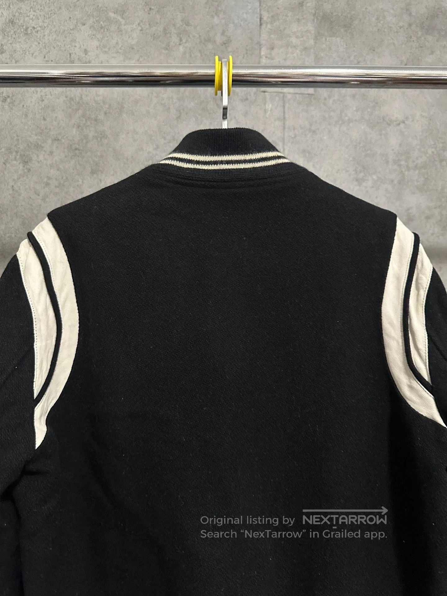 Saint Laurent Paris Saint Laurent Black White Varsity Jacket. Size US M / EU 48-50 / 2 - 5 Thumbnail