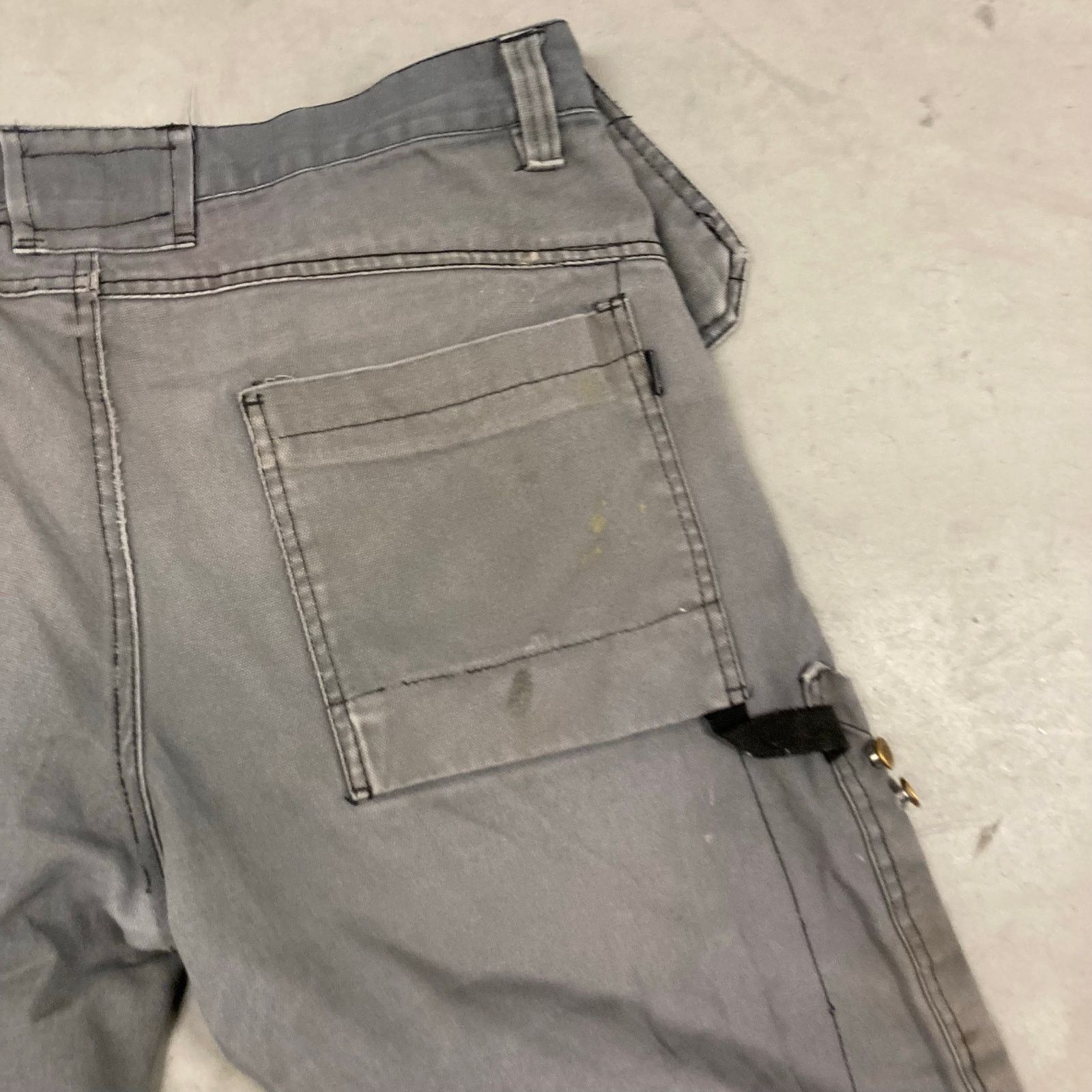 Vintage vintage baggy double knee cargo pants 34x30 Size US 34 / EU 50 - 3 Thumbnail