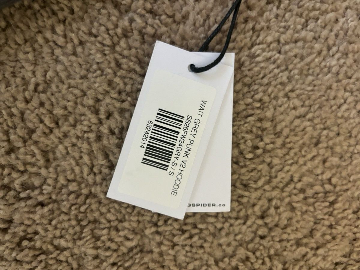 Sp5der Sp5der Punk V2 Hoodie Slate Grey AUTHENTIC New 2024 Release Size US S / EU 44-46 / 1 - 5 Thumbnail