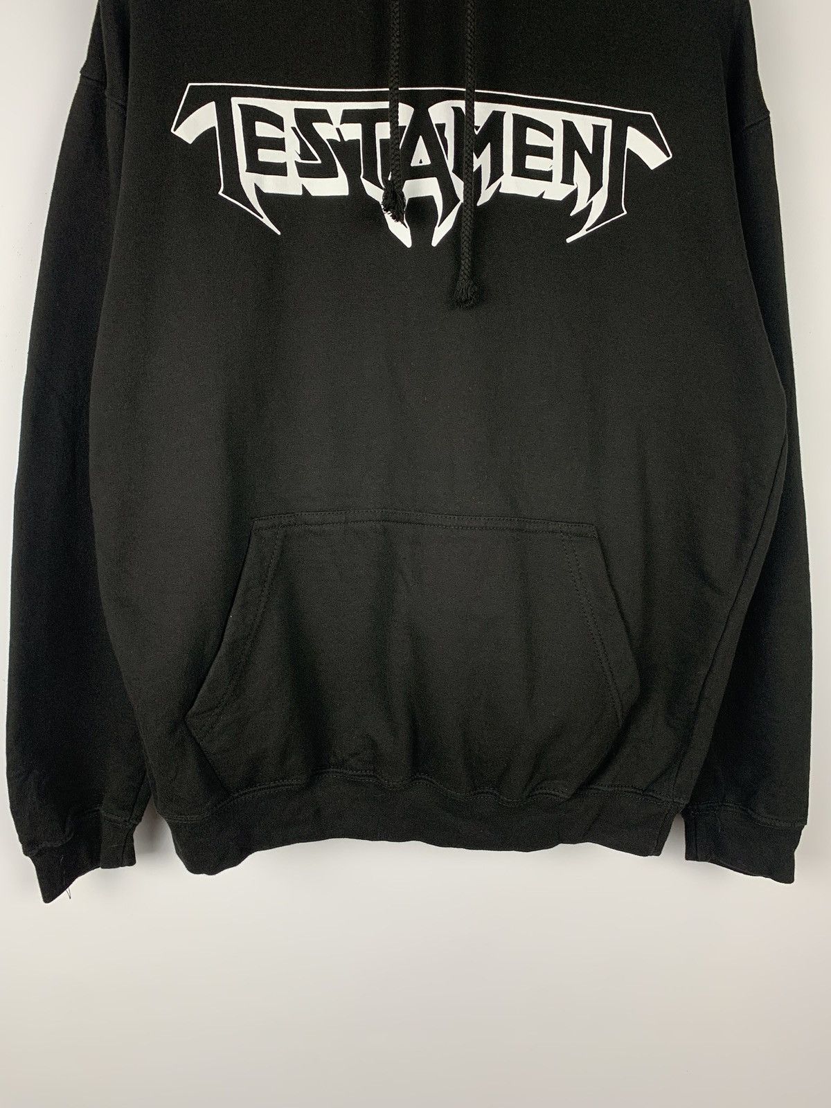 Band Tees Testament Rock Band Hoodie Promo Graphic Y2K Black Size M Size US M / EU 48-50 / 2 - 8 Thumbnail