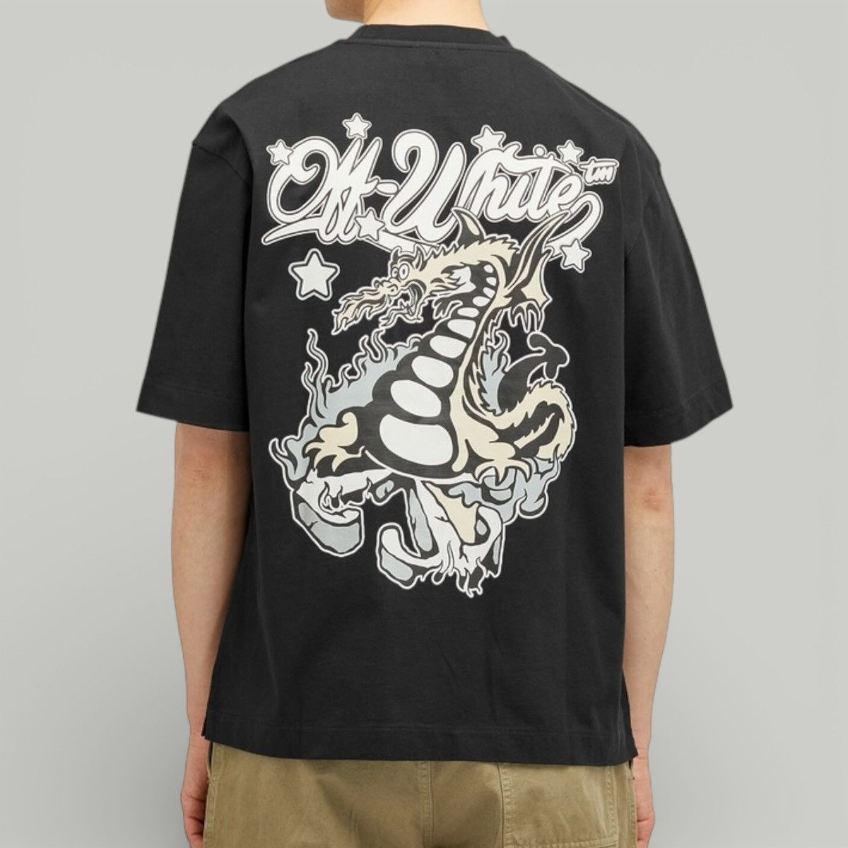 Off-White Off-White Dragon Skate T-shirt Size US L / EU 52-54 / 3 - 1 Thumbnail