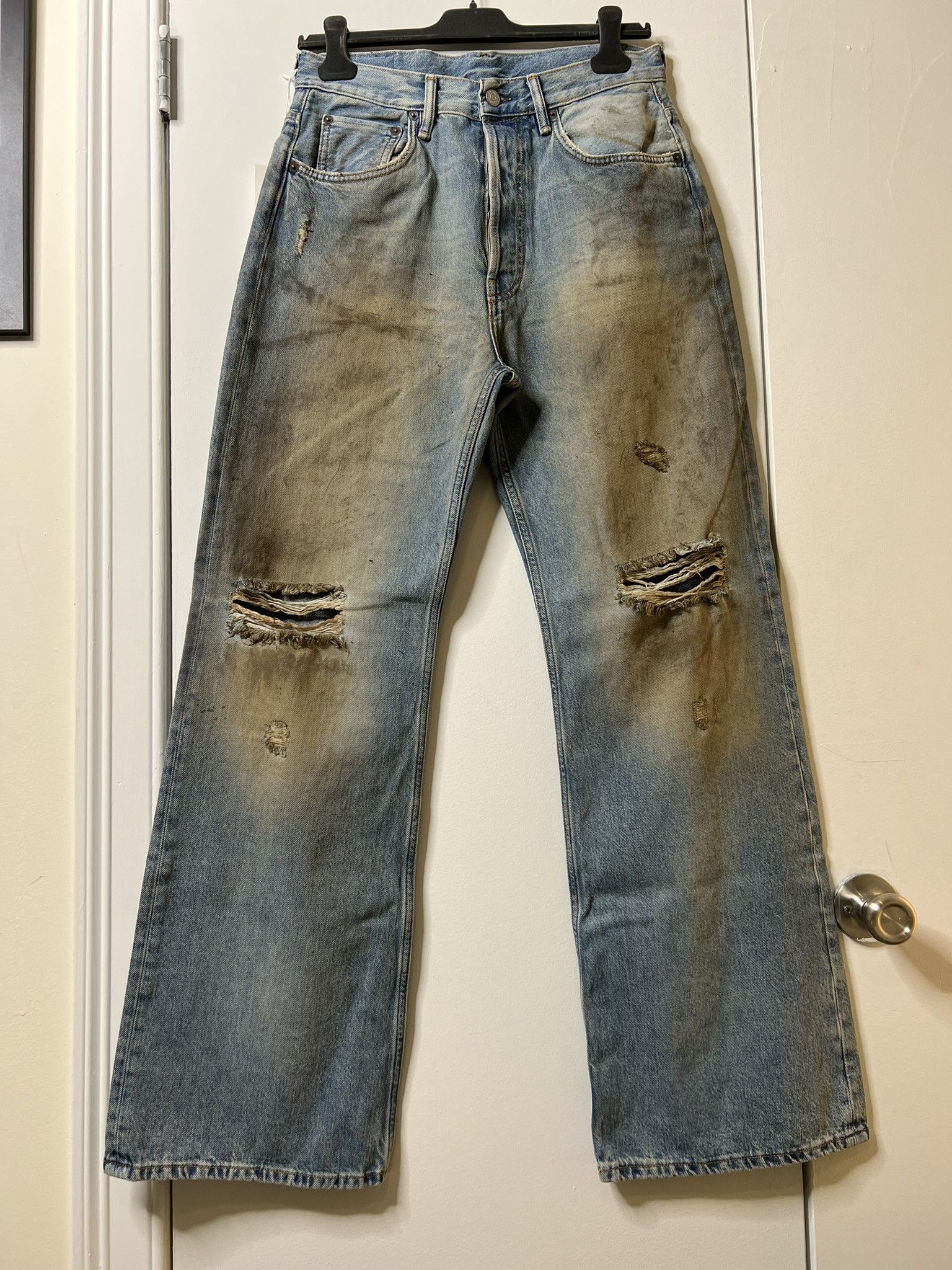 Acne Studios Acne Studios Loose Fit 2021M Penicillin Jeans sz