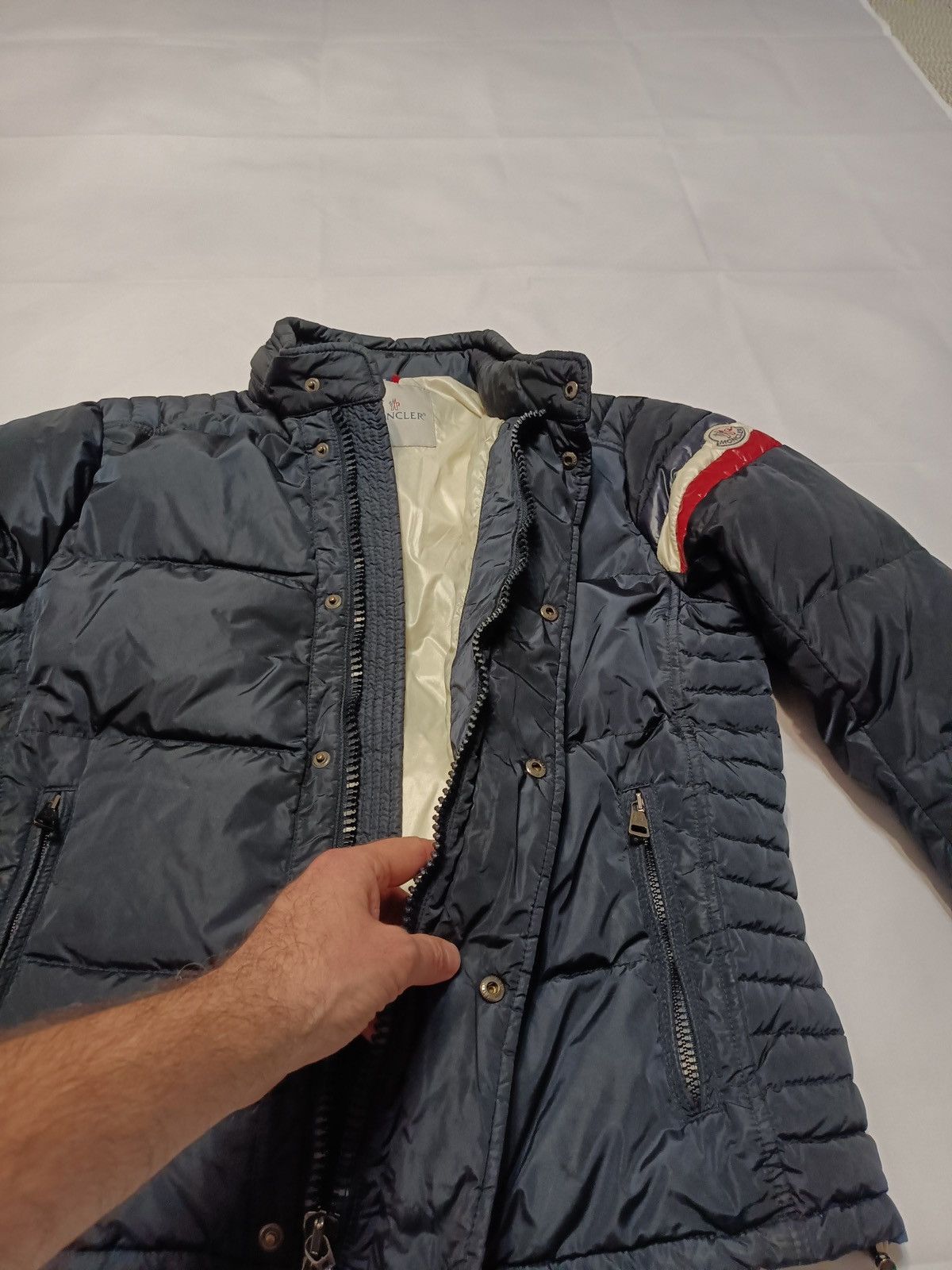 Moncler Moncler Chamonix 3 (M)puffer Chief Keef Striped Jacket Size US M / EU 48-50 / 2 - 5 Thumbnail