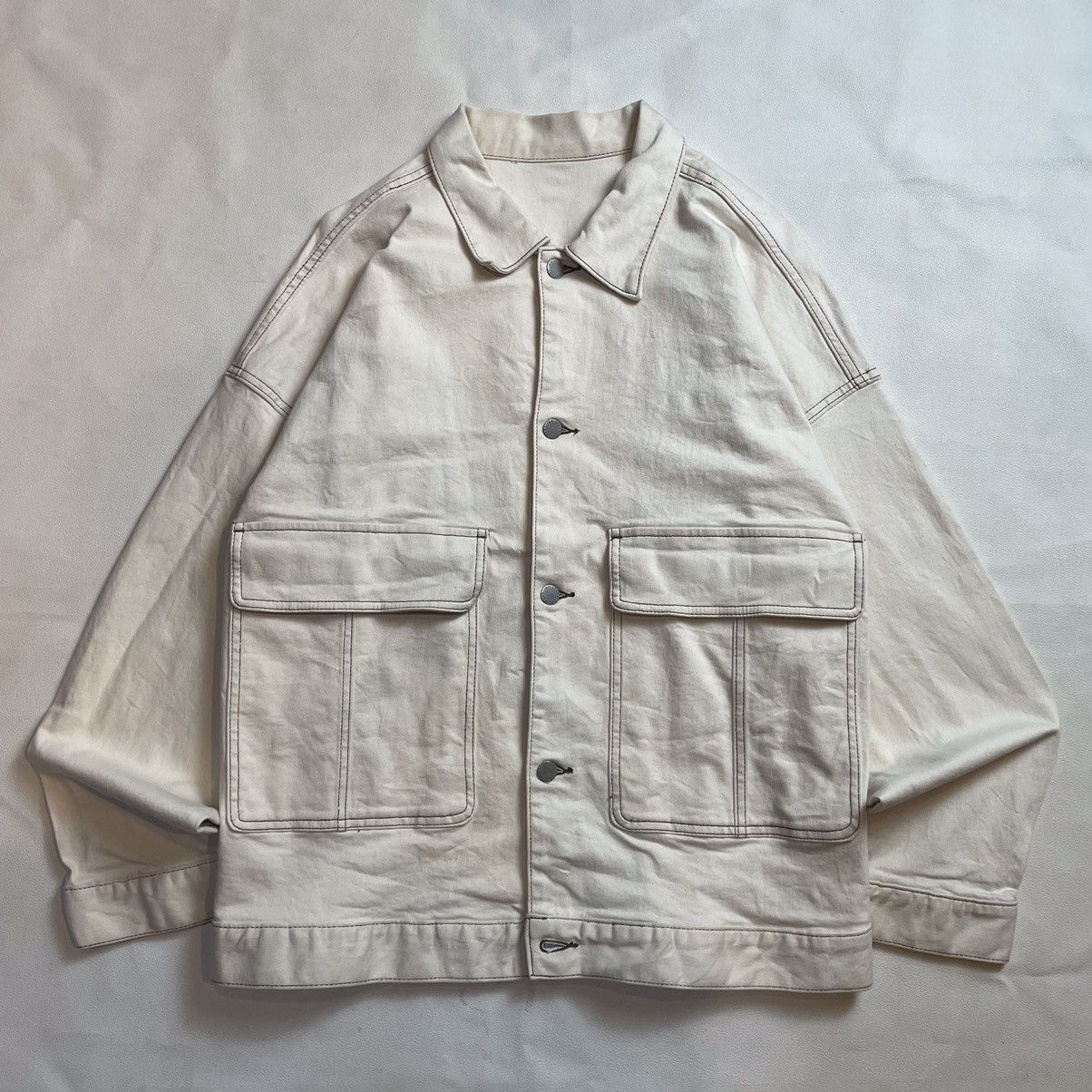 GU × Japanese Brand Japanese Brand GU Trucker Denim Size US L / EU 52-54 / 3 - 1 Thumbnail