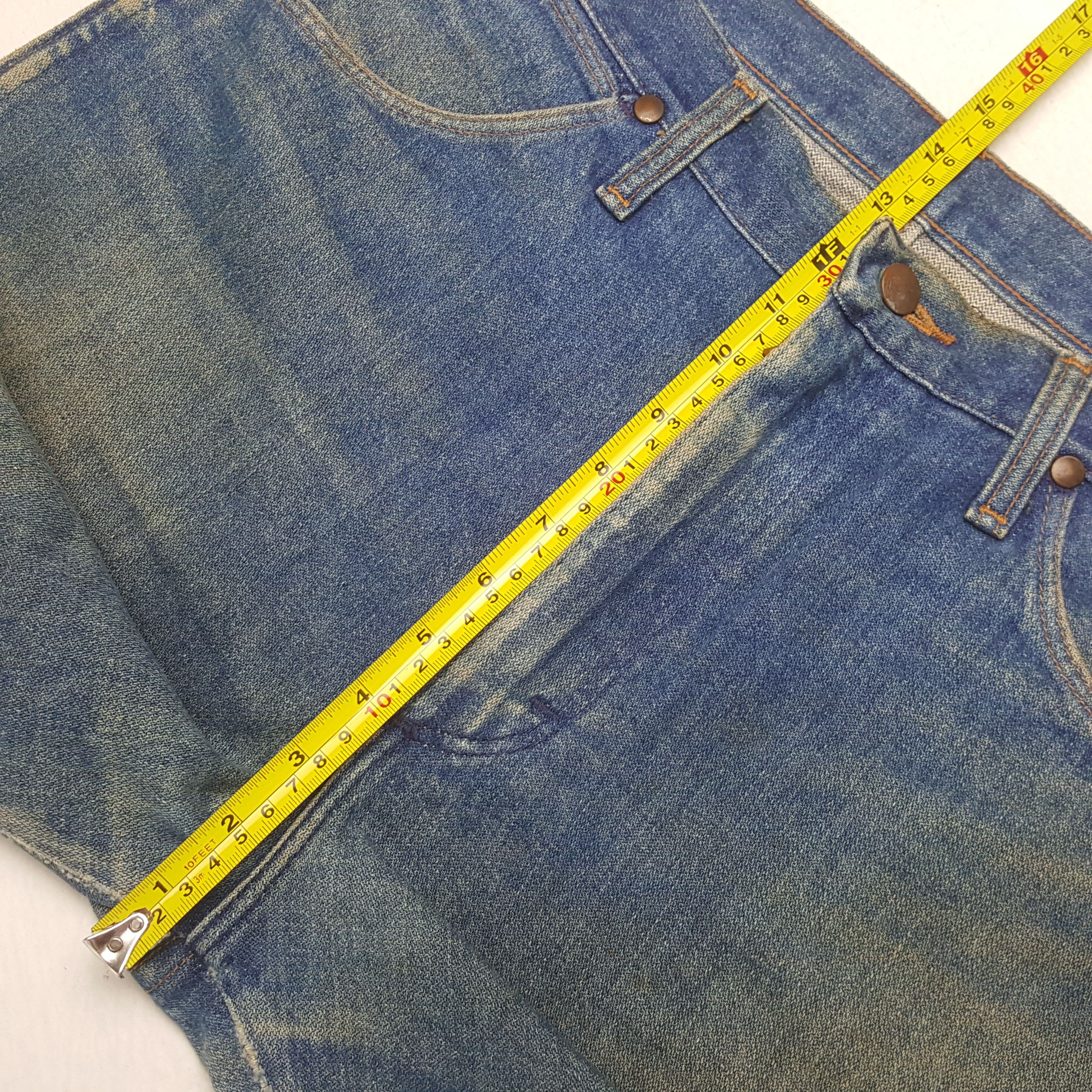 Wrangler Vintage Wrangler American Brand Blue Denim Jeans RR17 Size US 32 / EU 48 - 8 Thumbnail