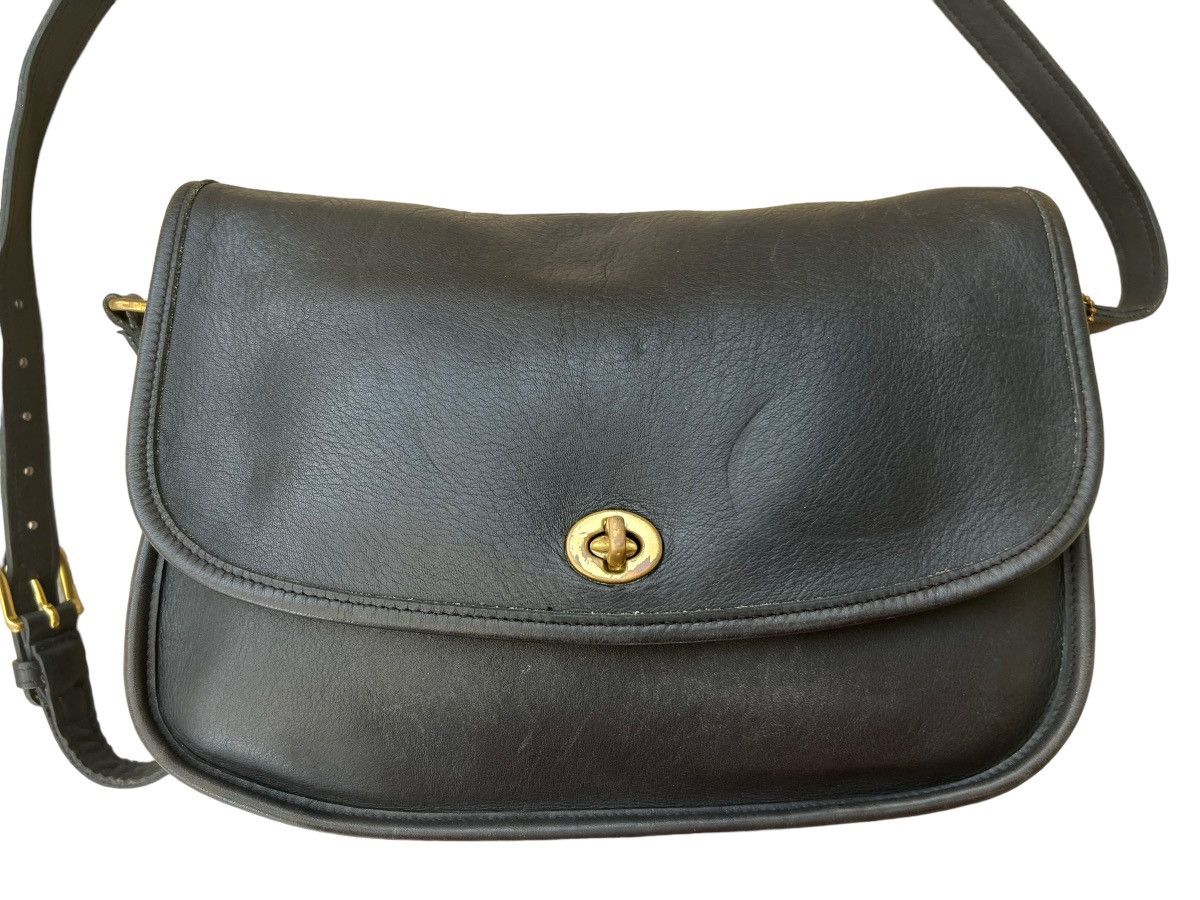 Coach Vintage Coach Usa Made Patina Cowhide Leather Shoulder Bag Size ONE SIZE - 11 Thumbnail