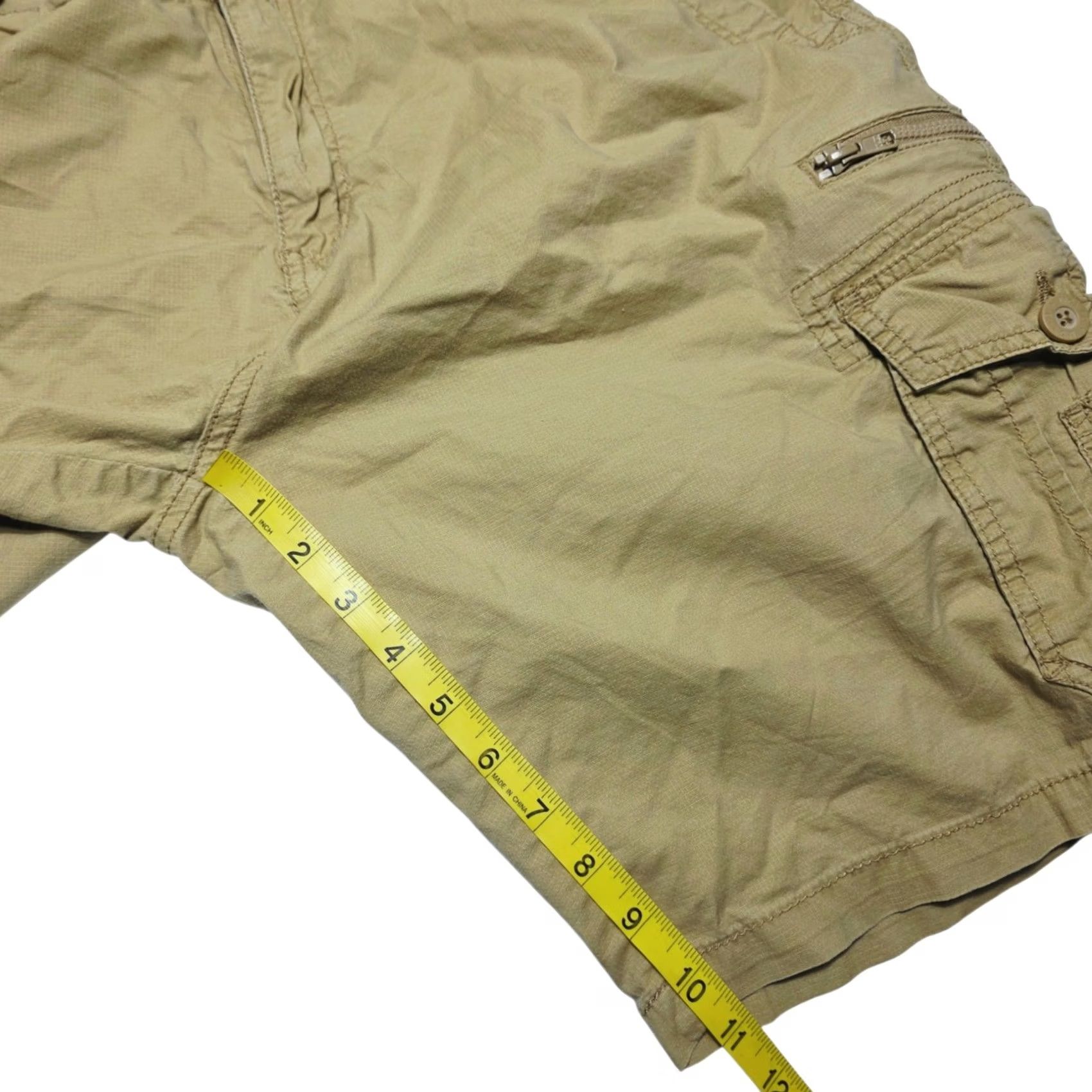 CO Iron Co Cargo Shorts Mens Size 38 Khaki Brown Pockets Hiking Outdoor Mens Size US 38 / EU 54 - 4 Thumbnail
