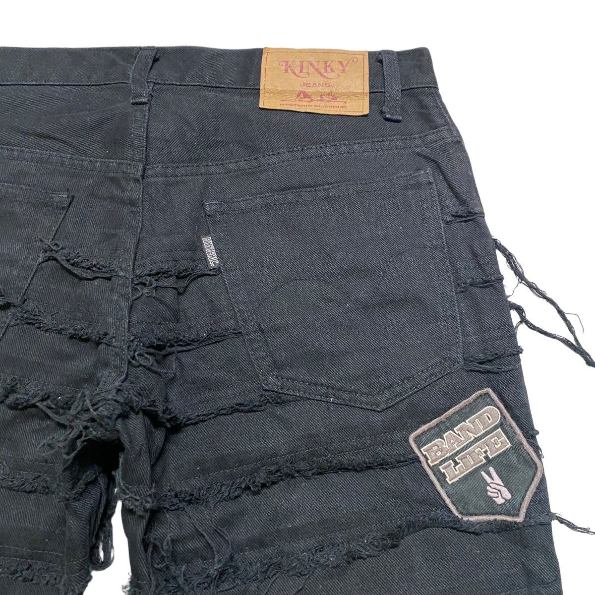Hysteric Glamour Hysteric Glamour Black Crust Hagi Jeans Size US 30 / EU 46 - 12 Thumbnail