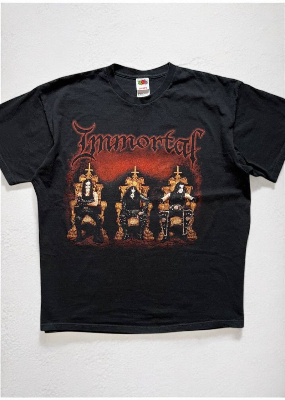 Band Tees × Rock Band × Vintage IMMORTAL “DEMONS OF METAL” 90s 