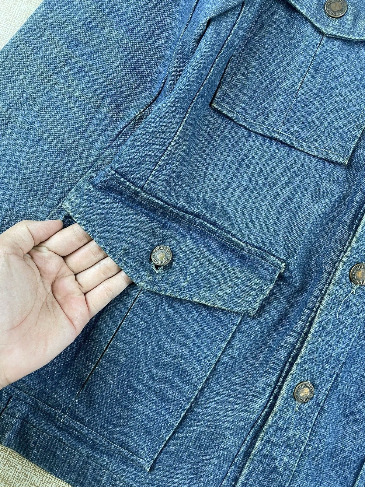 Vintage Vintage 70s/80s Spencer New York USA Denim Jacket Size US S / EU 44-46 / 1 - 6 Thumbnail