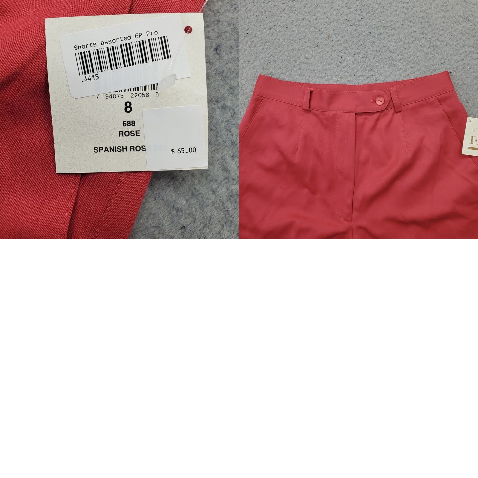 Pinko EP Pro Bermuda Shorts Womens 8 Pink Pleated Relaxed Fit Lightweight USA Made Bermuda Shorts Women’s 8 Pink Size 30" / US 8 / IT 44 - 8 Thumbnail