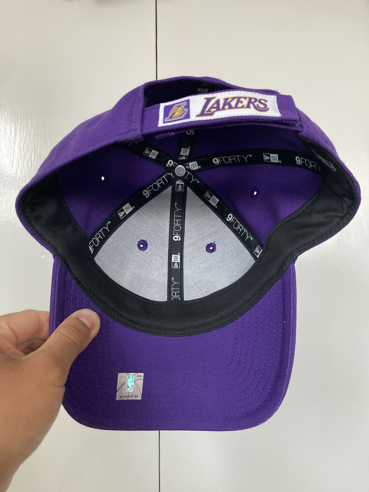 New Era NEW ERA 9FORTY LOS ANGELES LAKERS HAT CAP NBA BASKETBALL OSF Size ONE SIZE - 14 Thumbnail
