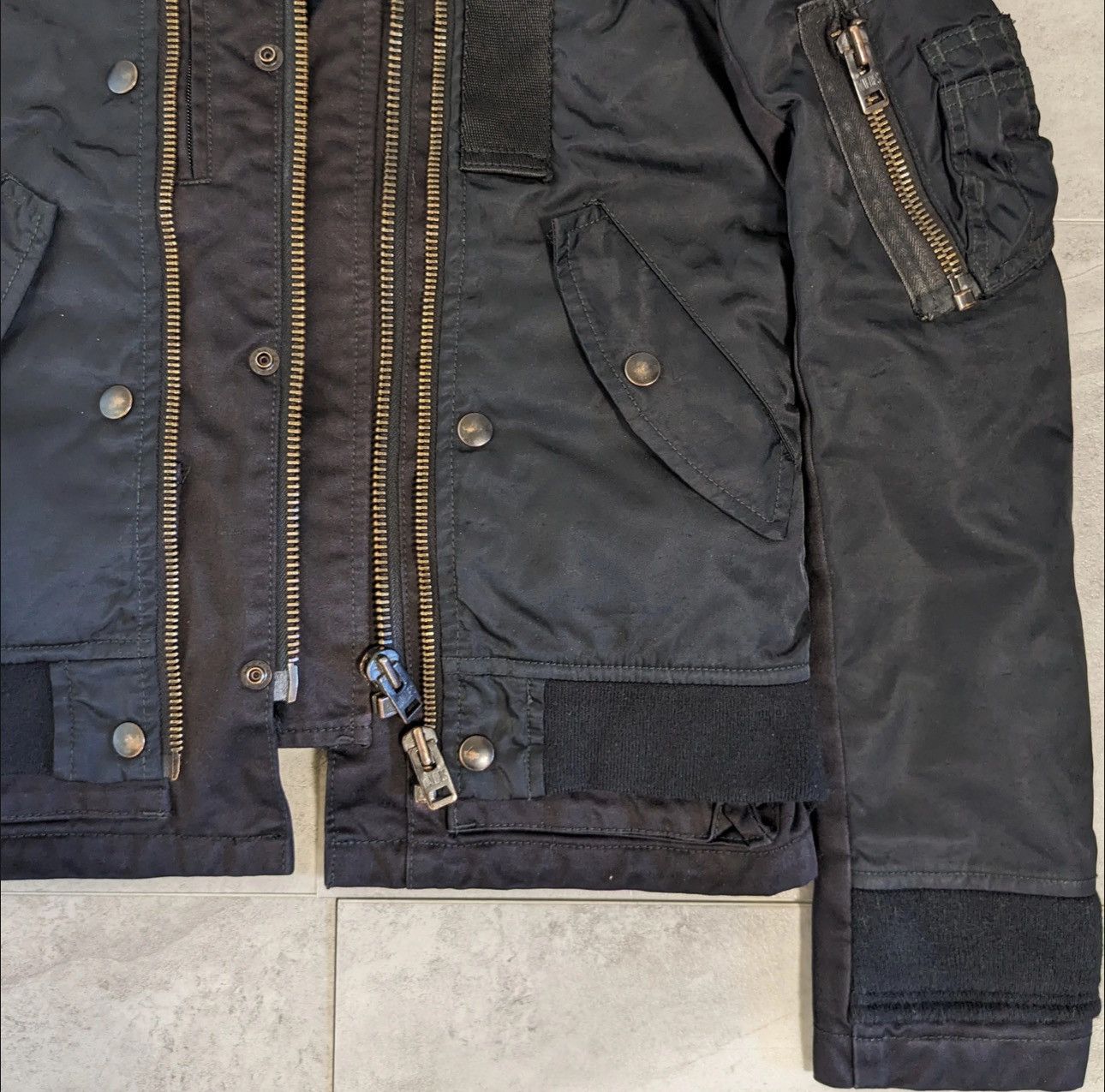 Japanese Brand × Vintage жизнь rebuilded fur incoated gimmick jacket Size US S / EU 44-46 / 1 - 5 Thumbnail